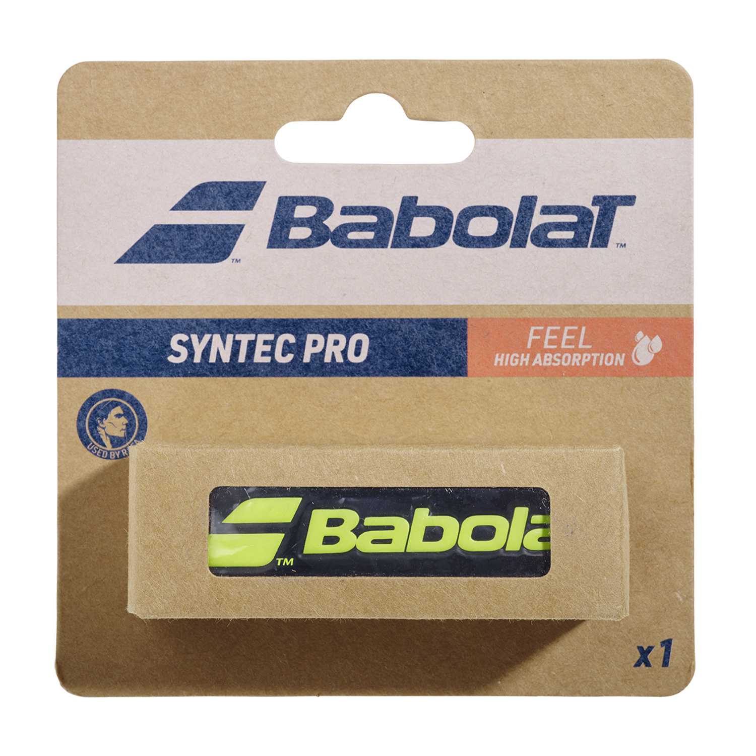 Babolat Syntec Pro Grip - Black/Fluo Yellow