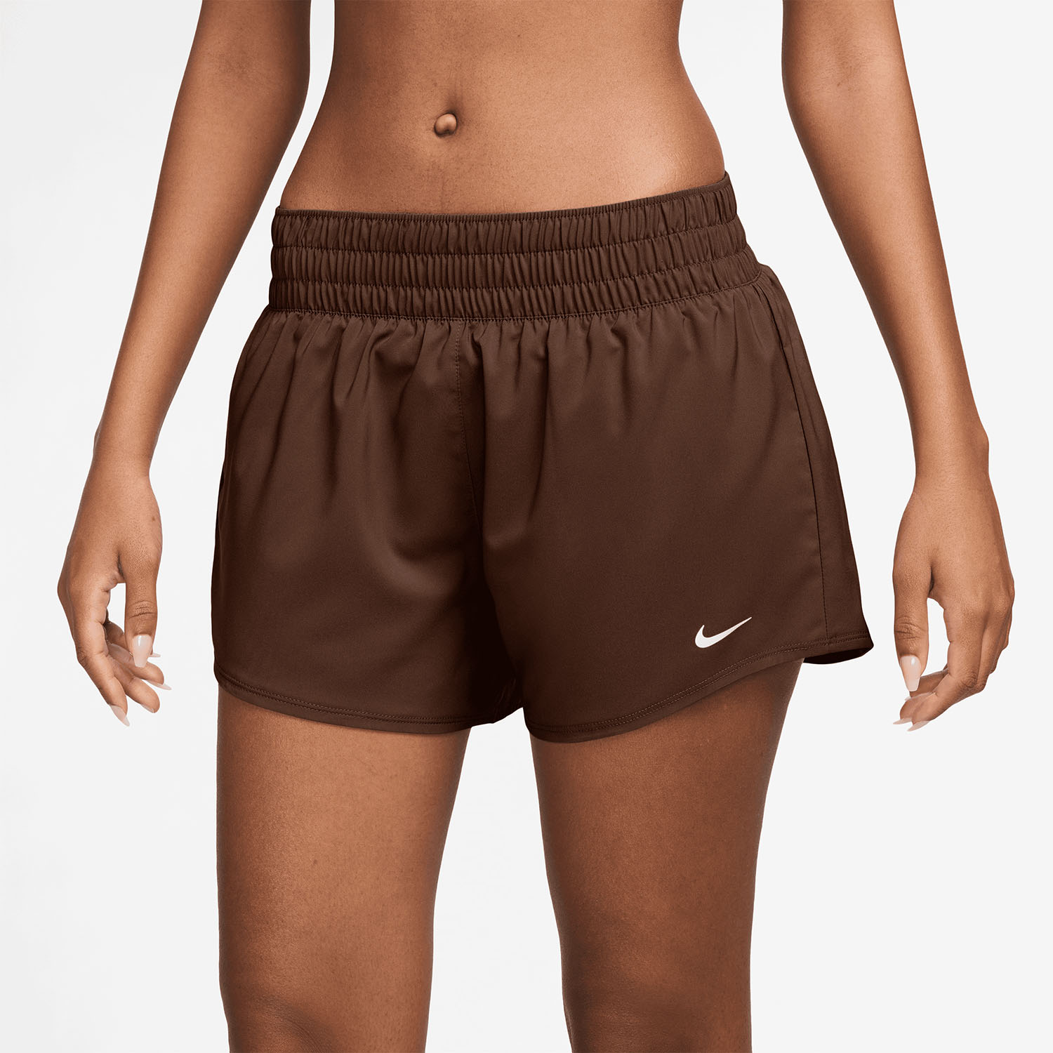 Nike One 3in Shorts - Cacao Wow/White