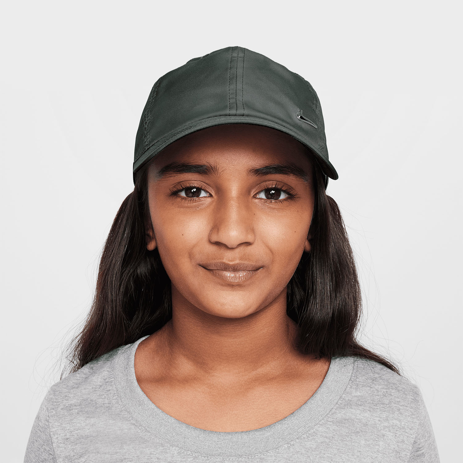 Nike Dri-FIT Club Gorra Niños - Camo Green/Metallic Silver