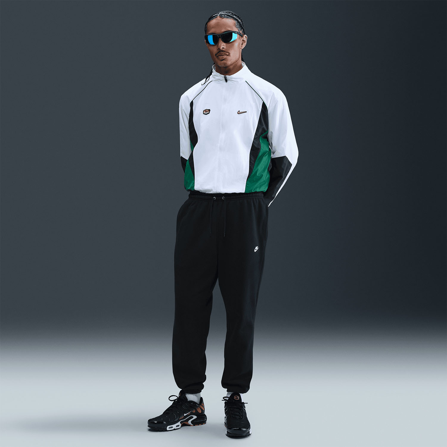 Nike Club Fleece Pantaloni - Black/White