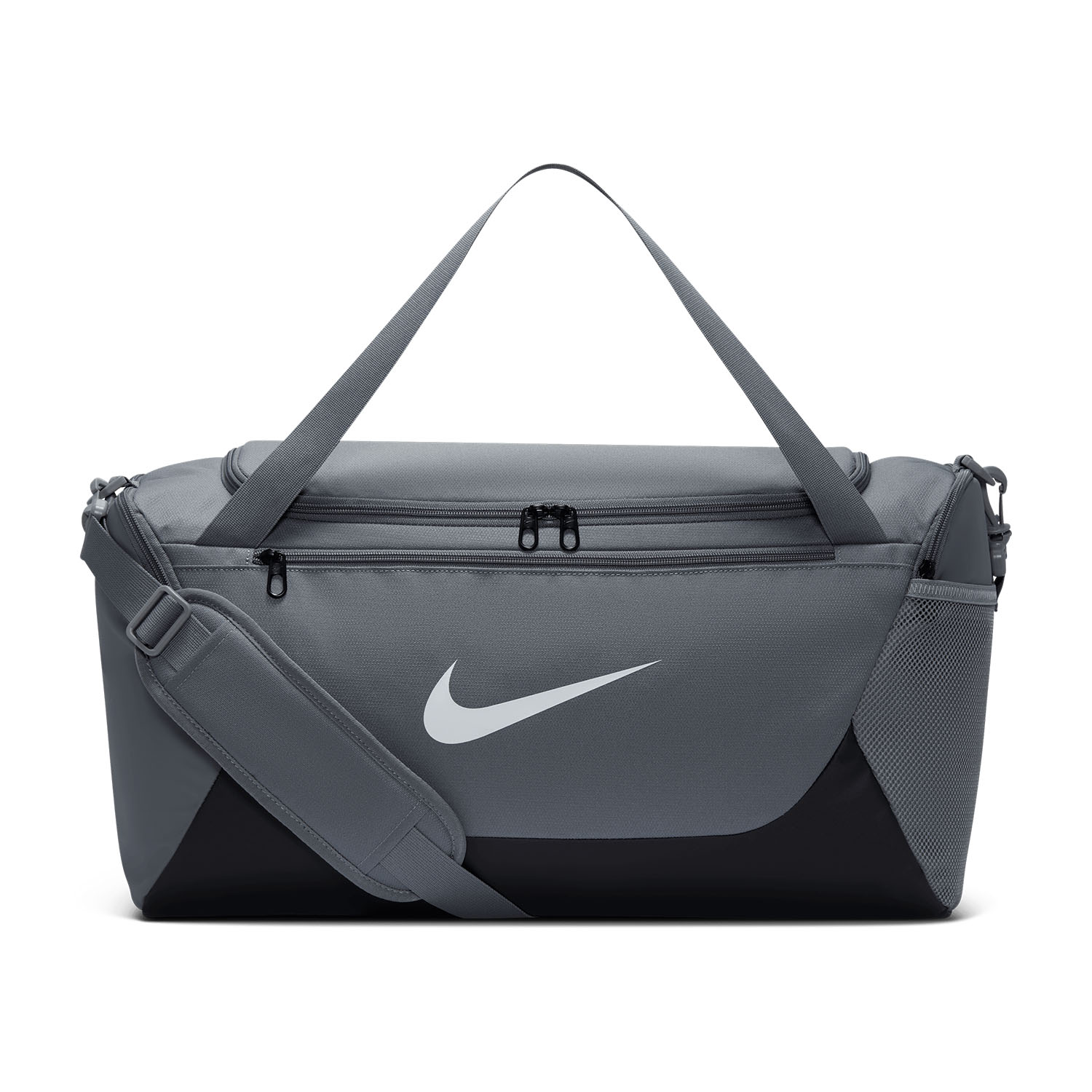Nike Brasilia Borsone Piccolo - Smoke Grey/Black/White