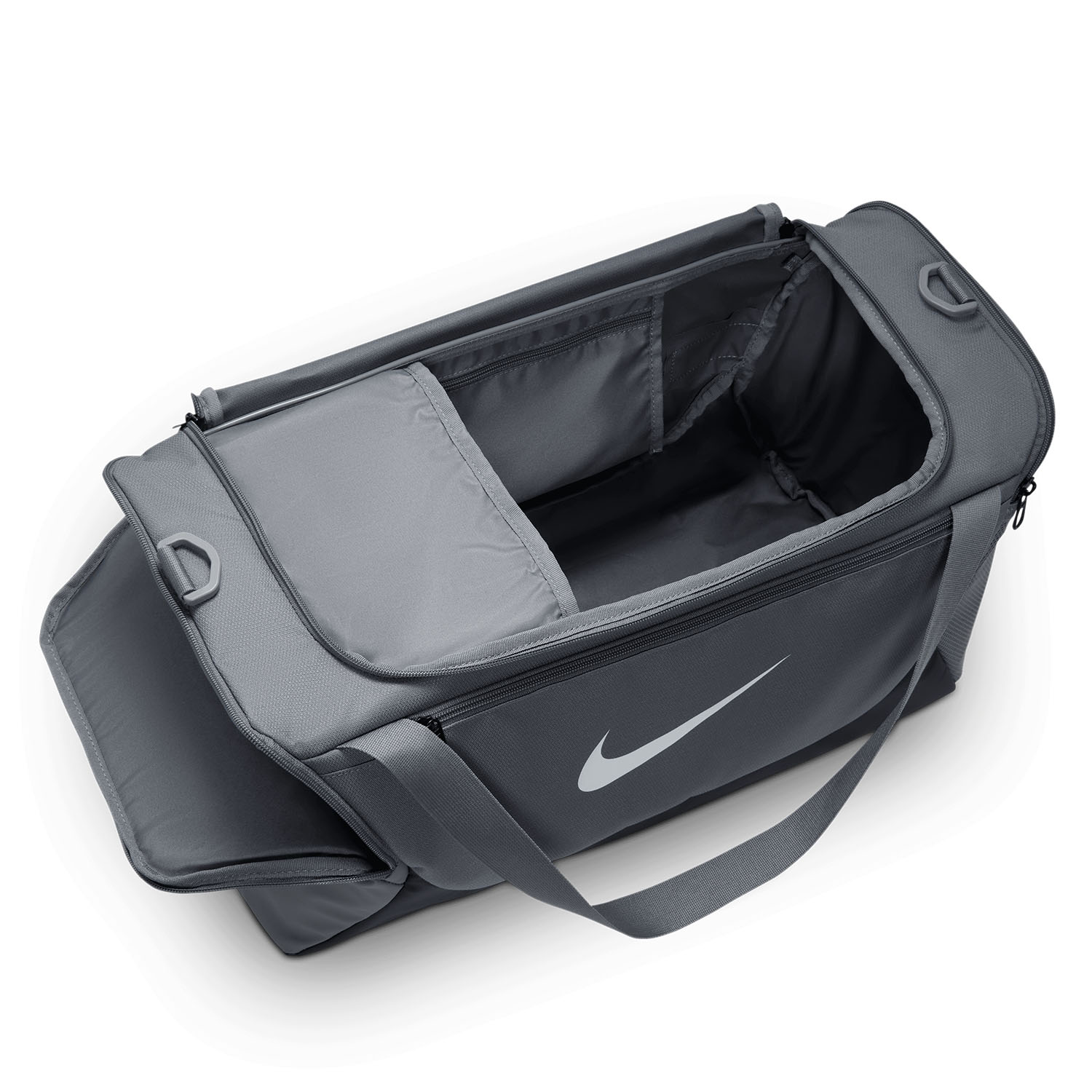 Nike Brasilia Borsone Piccolo - Smoke Grey/Black/White