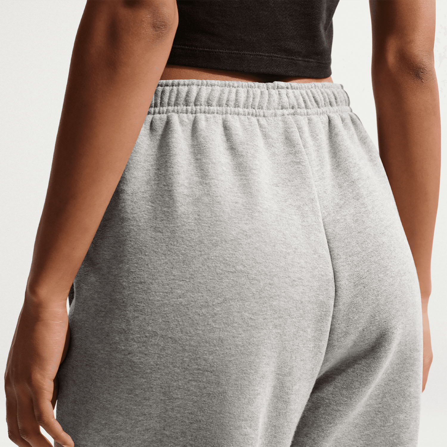 Nike Studio Fleece Pants - Dark Grey Heather/Sail