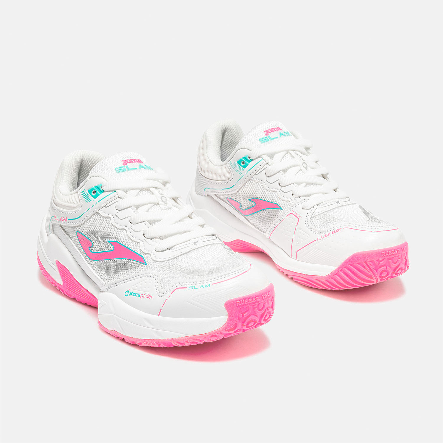 Joma Slam Niños - White/Pink