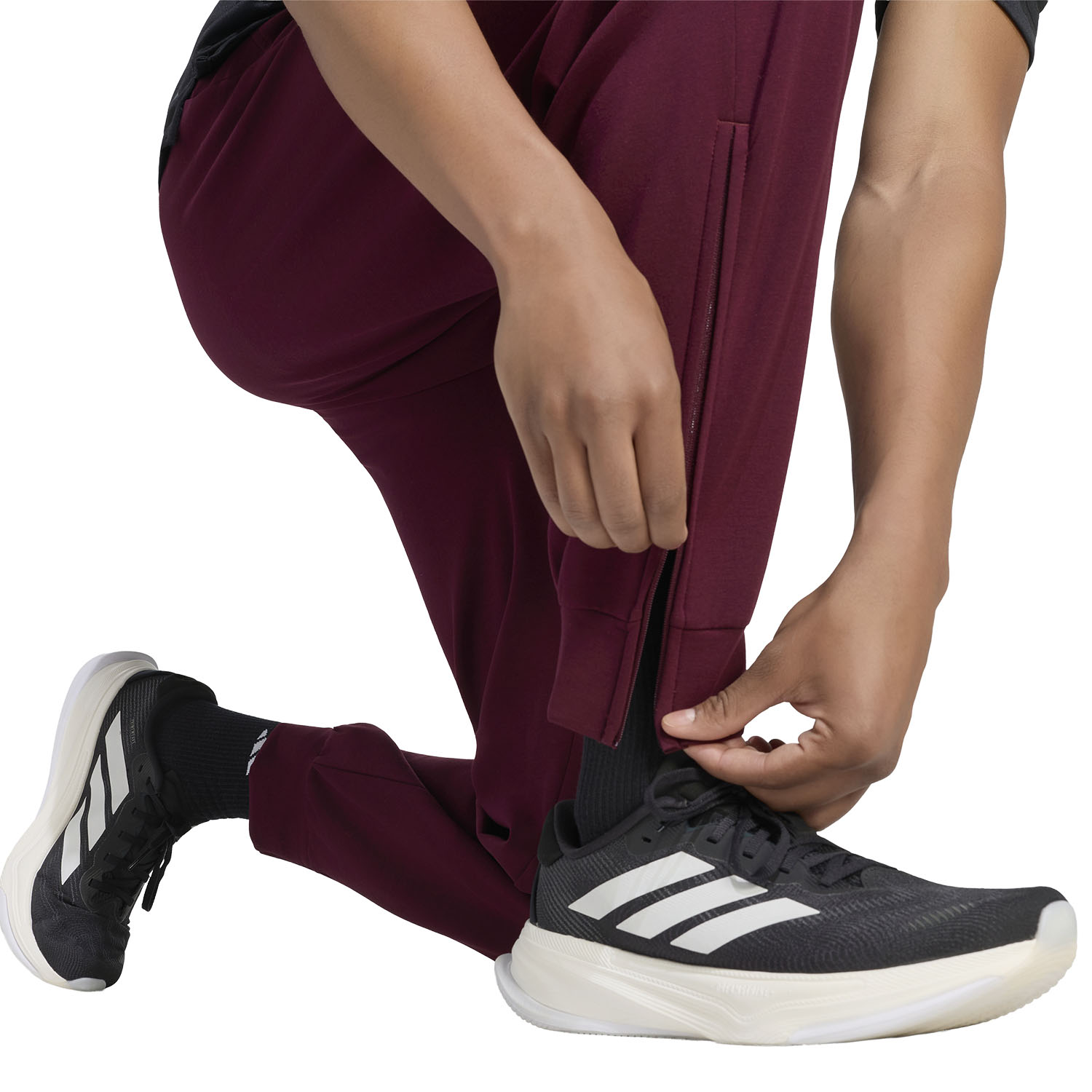adidas Cover Up Pants - Maroon