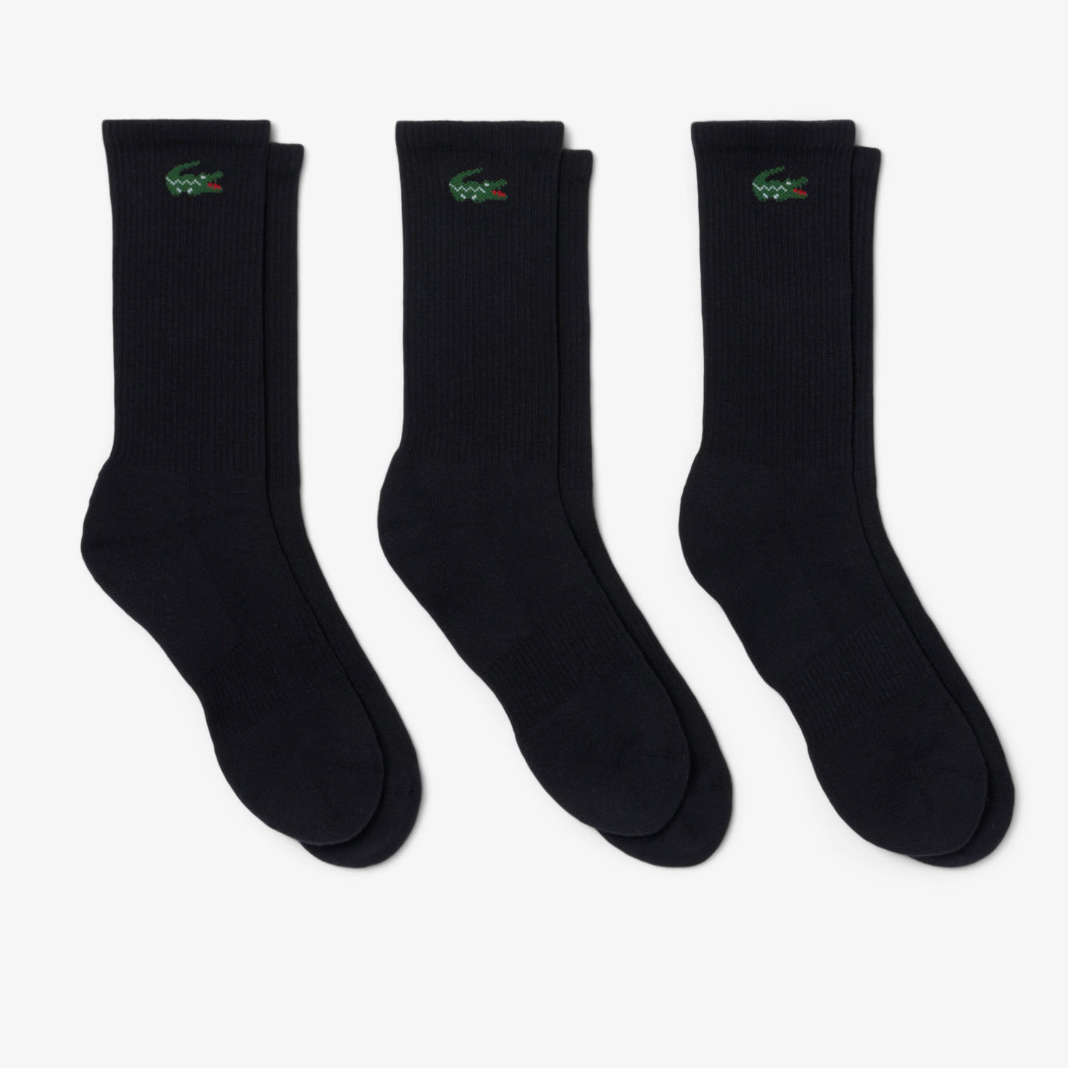 Lacoste Basic x 3 Socks - Noir