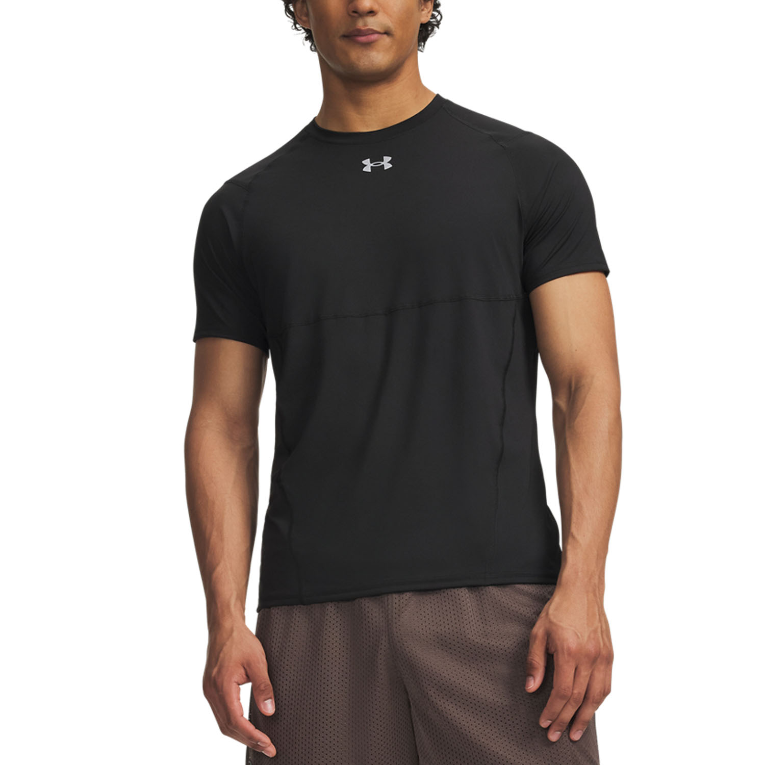 Under Armour HeatGear Elite T-Shirt - Ultimate Black/Reflective