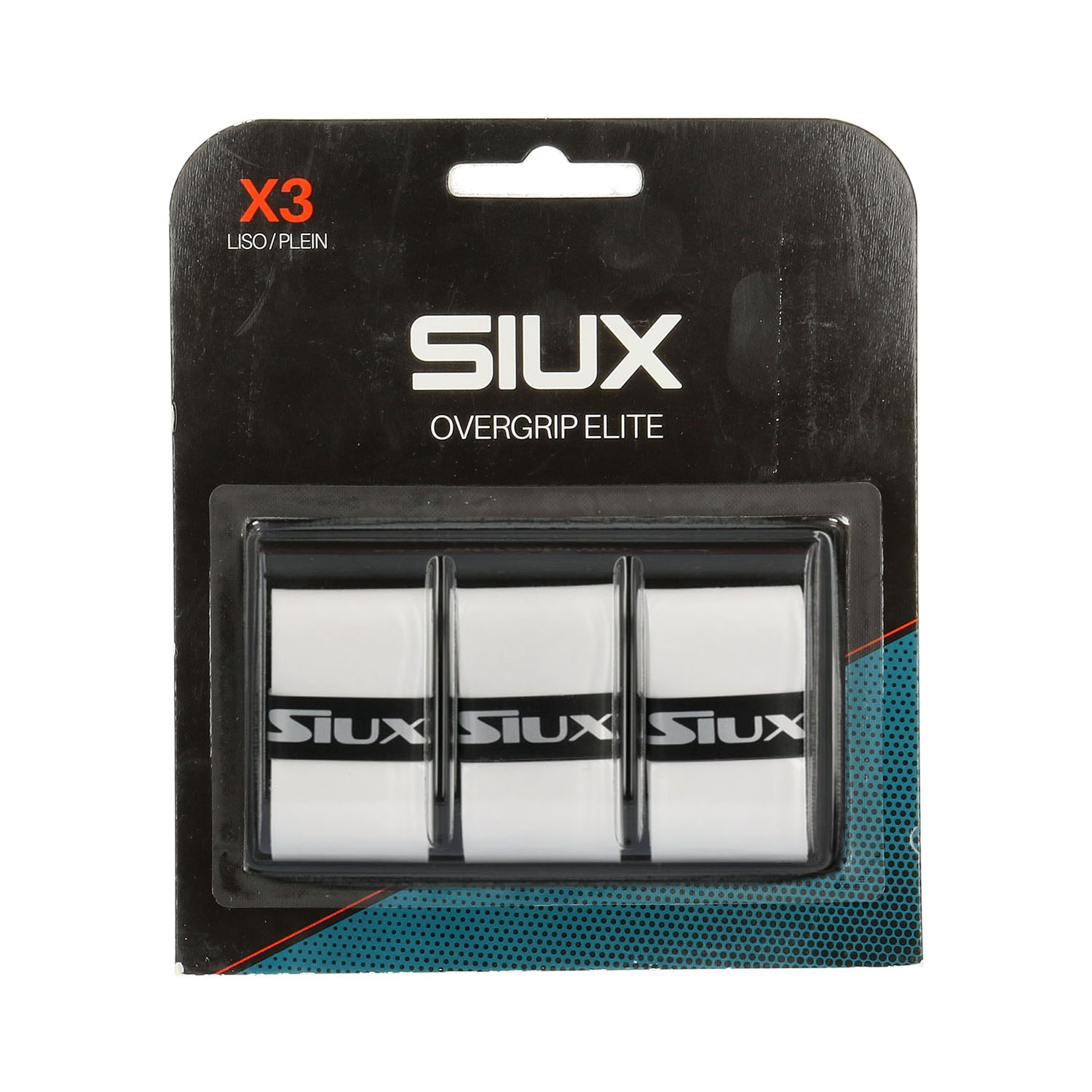 Siux Elite x 3 Overgrip - White