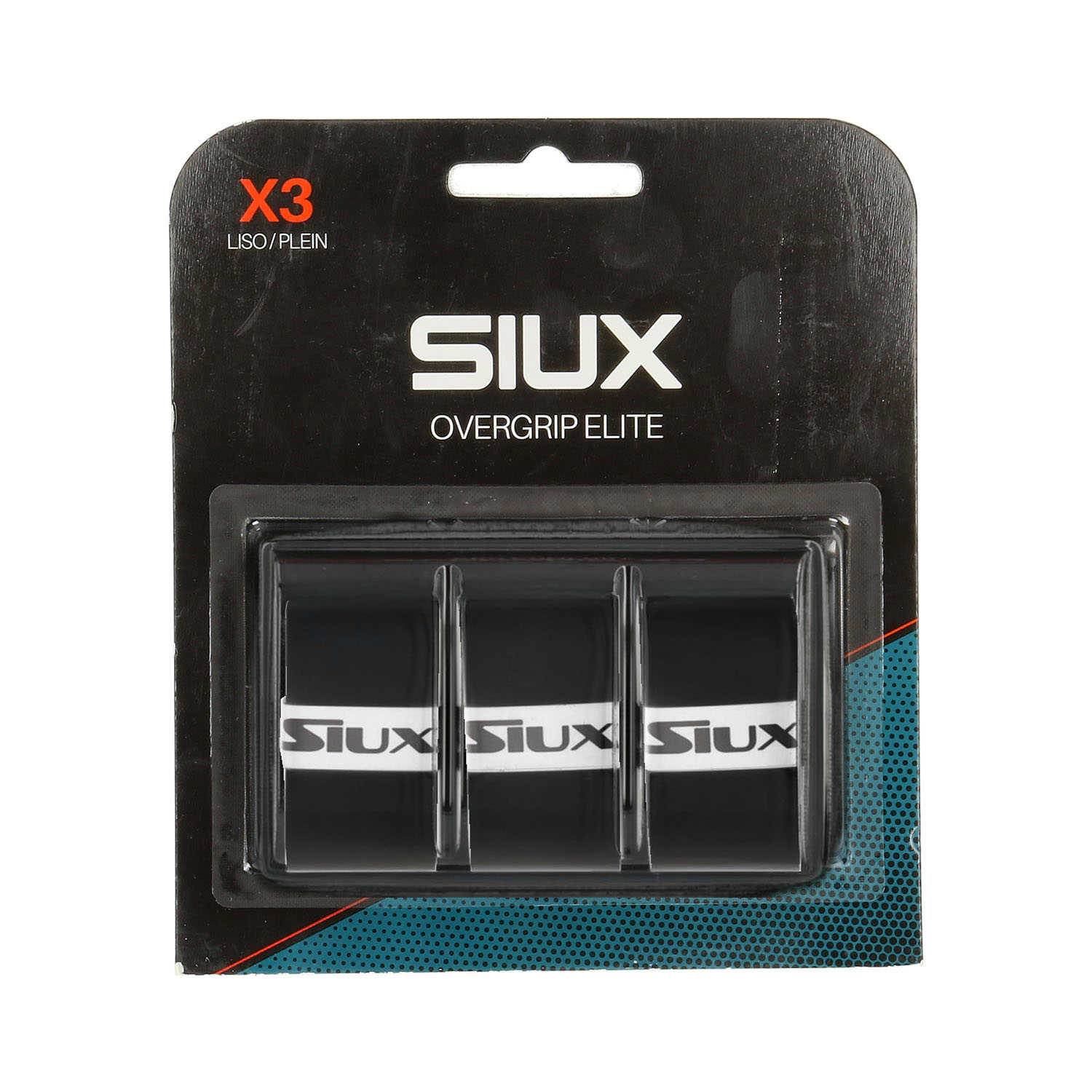 Siux Elite x 3 Overgrip - Black