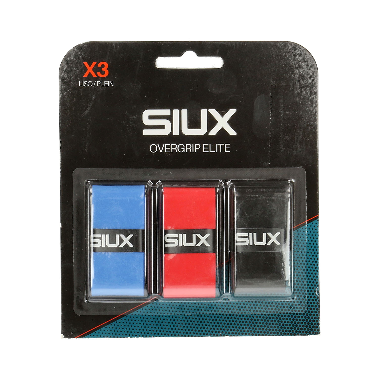 Siux Elite x 3 Overgrip - Multicolor