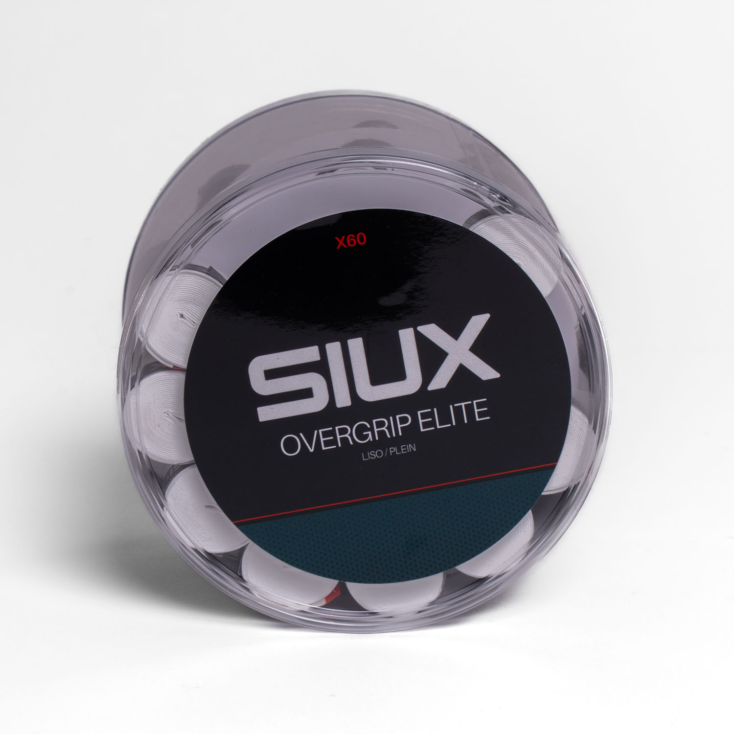 Siux Elite x 60 Overgrip - White/Black