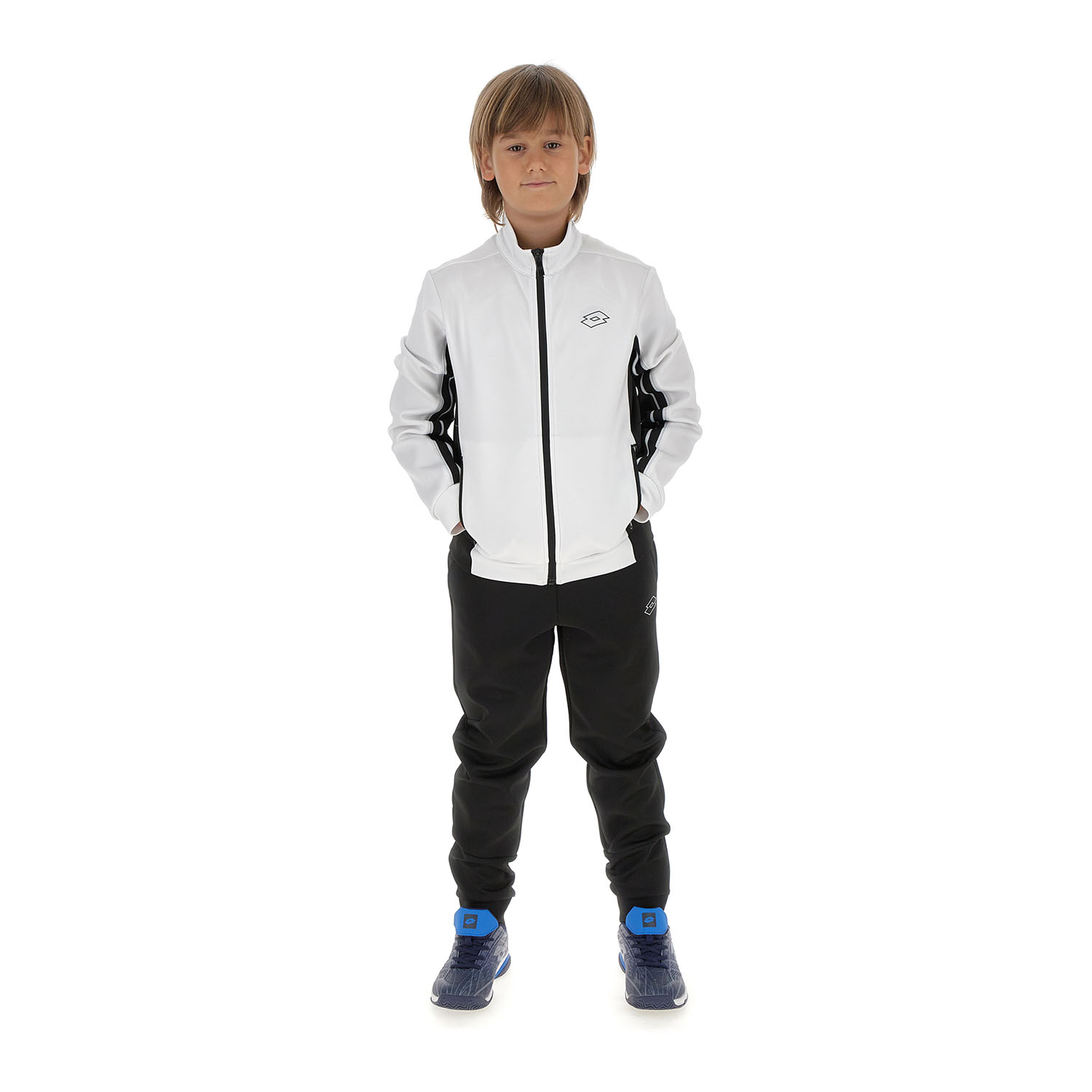 Lotto Squadra III Giacca Bambini - Bright White
