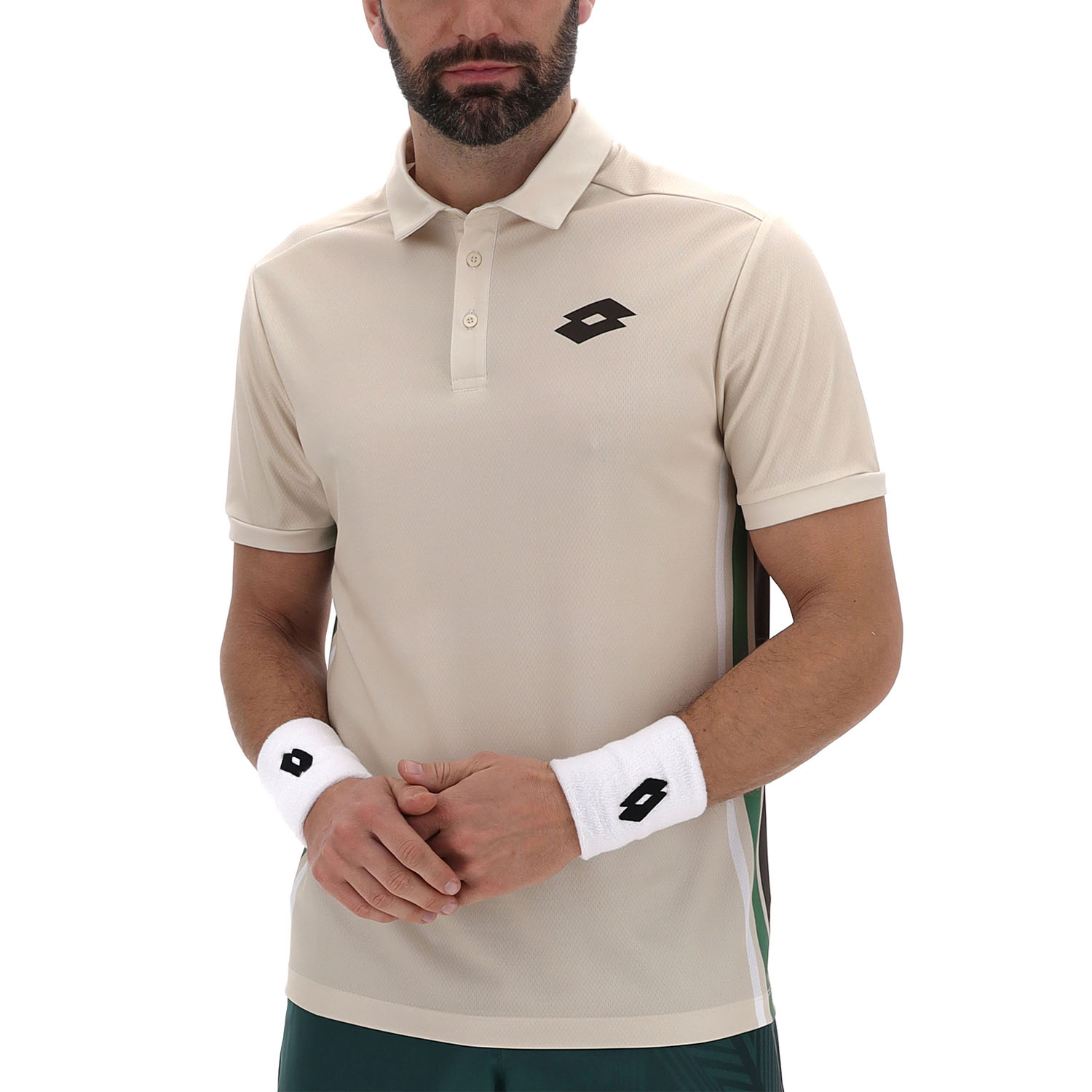 Lotto Tech VI D1 Polo - White Swan
