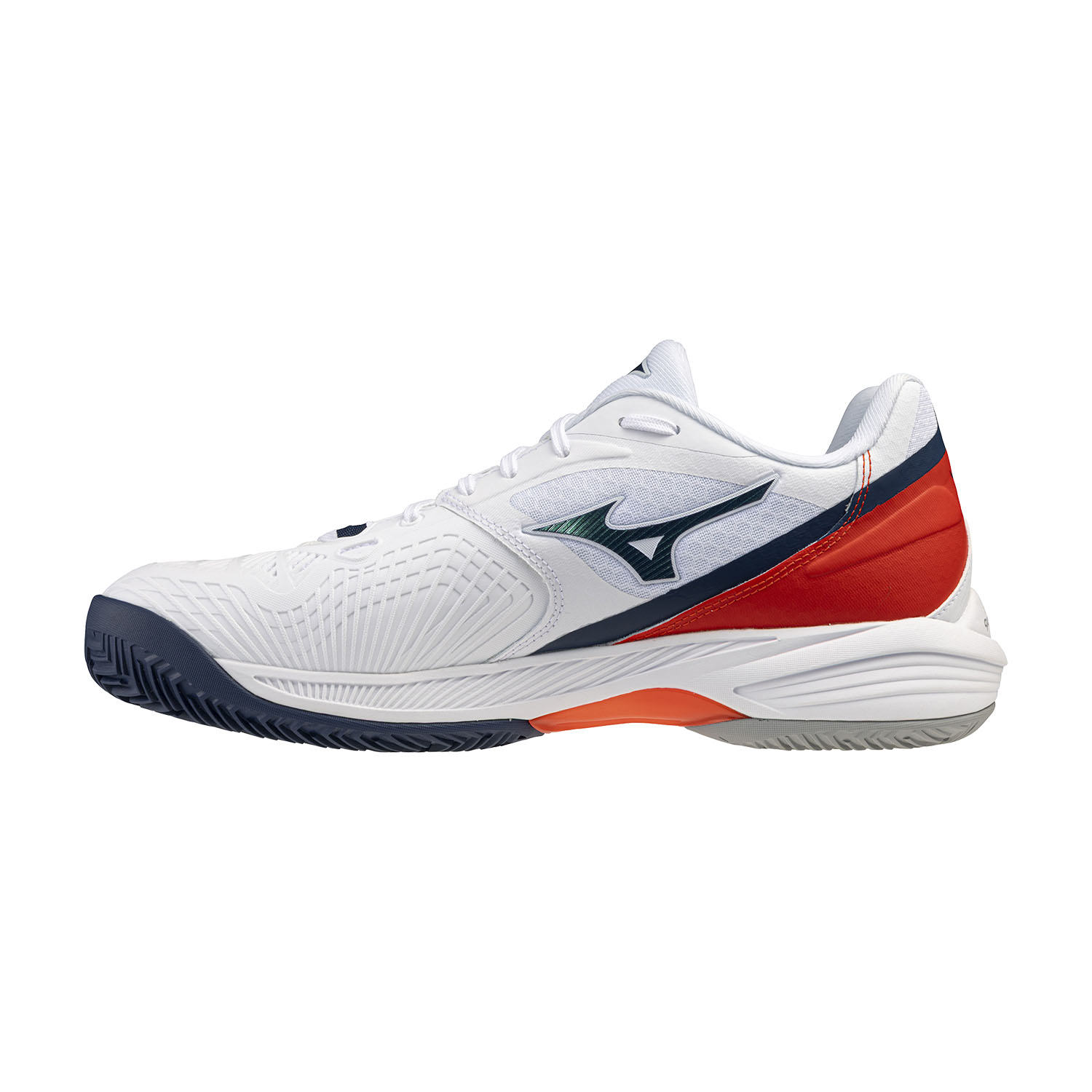 Mizuno Neo Ace CC - White/Insignia Blue/Orange