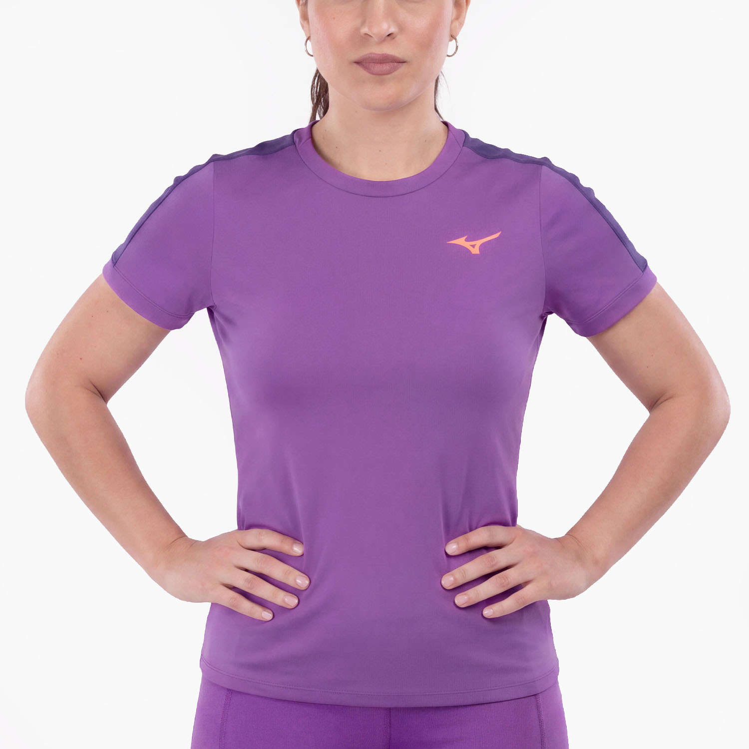 Mizuno Performance T-Shirt - Dahlia