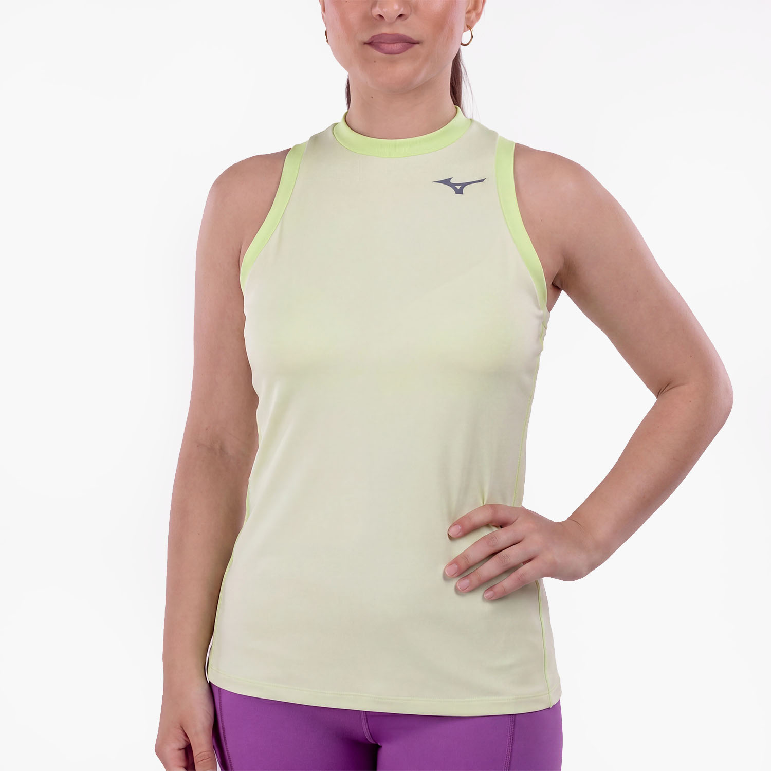Mizuno Performance Tank - Lime Pulp
