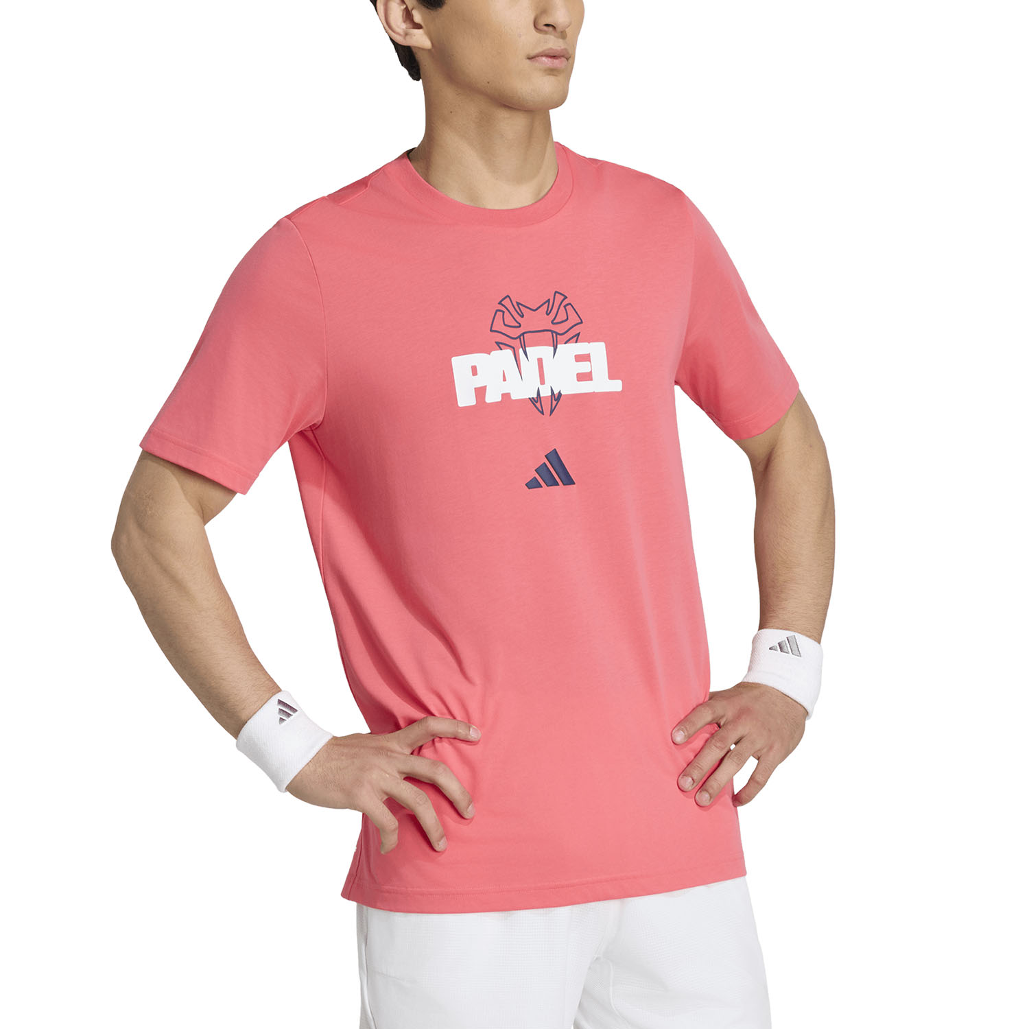 adidas Padel Graphic T-Shirt - Pure Turbo