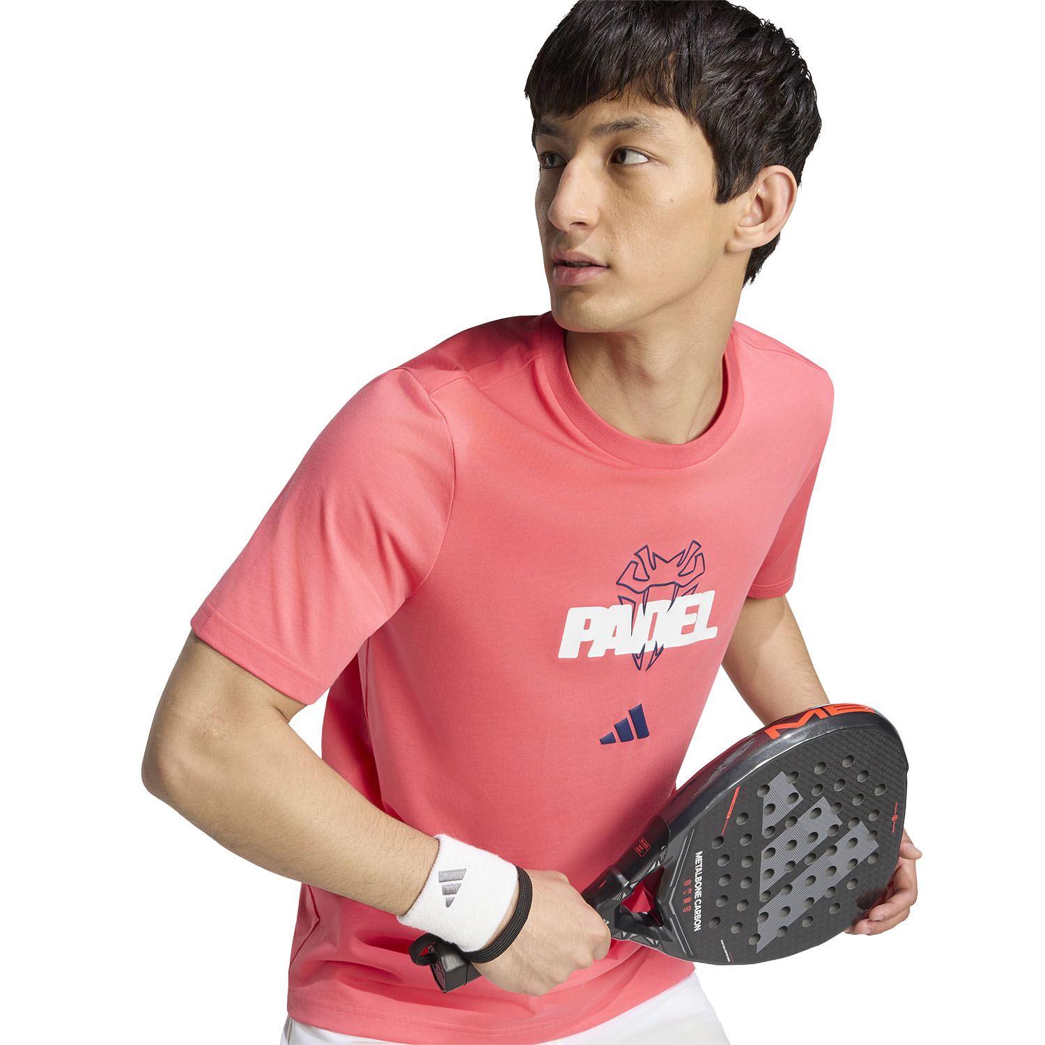adidas Padel Graphic T-Shirt - Pure Turbo