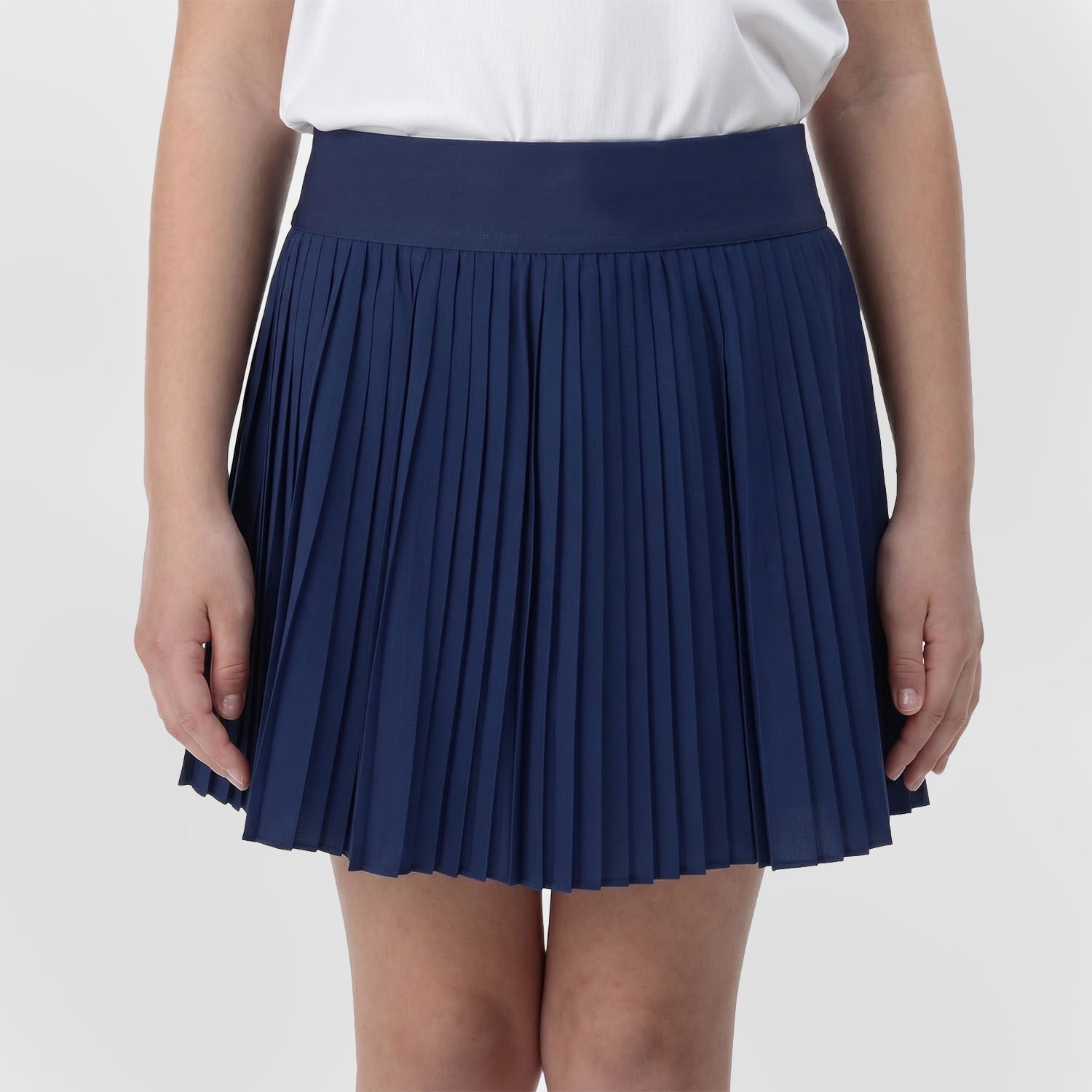 adidas Club CLIMACOOL Pleated Falda Niña - Dark Blue/White