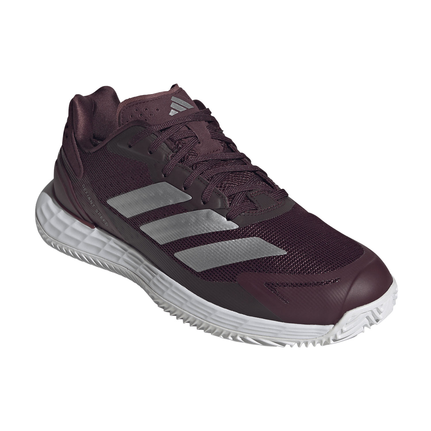 adidas Defiant Speed 2 Clay - Maroon/FTWR White/Tech Grey Metallic