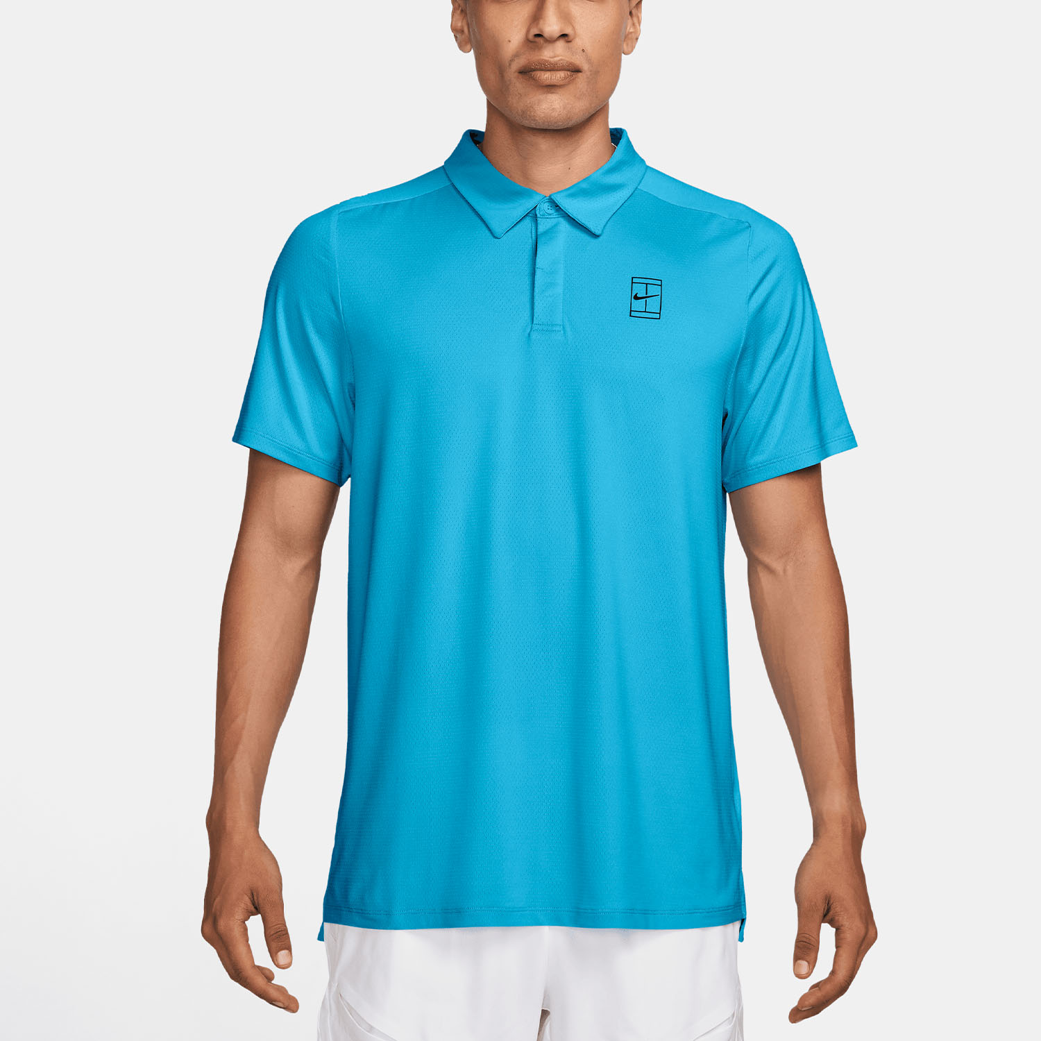 Nike Court Advantage Polo - Baltic Blue/Black