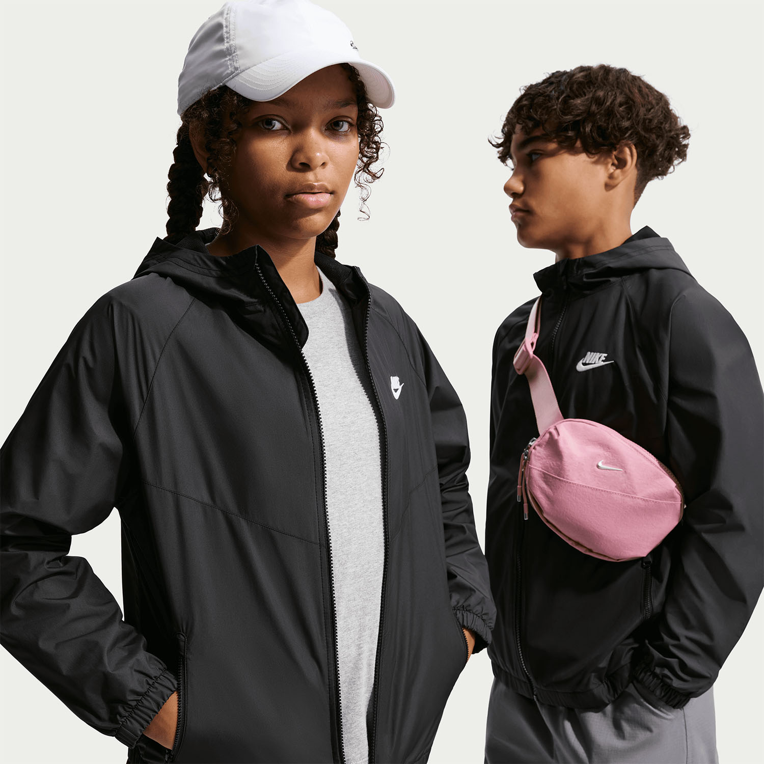 Nike Repel Chaqueta Niños - Black/White
