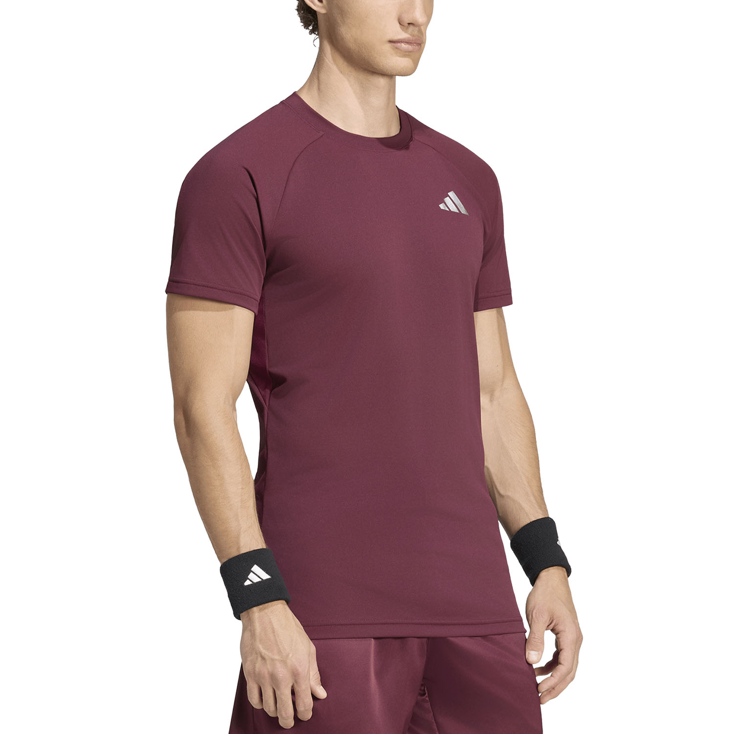 adidas CLIMACOOL+ Pro Freelift T-Shirt - Maroon