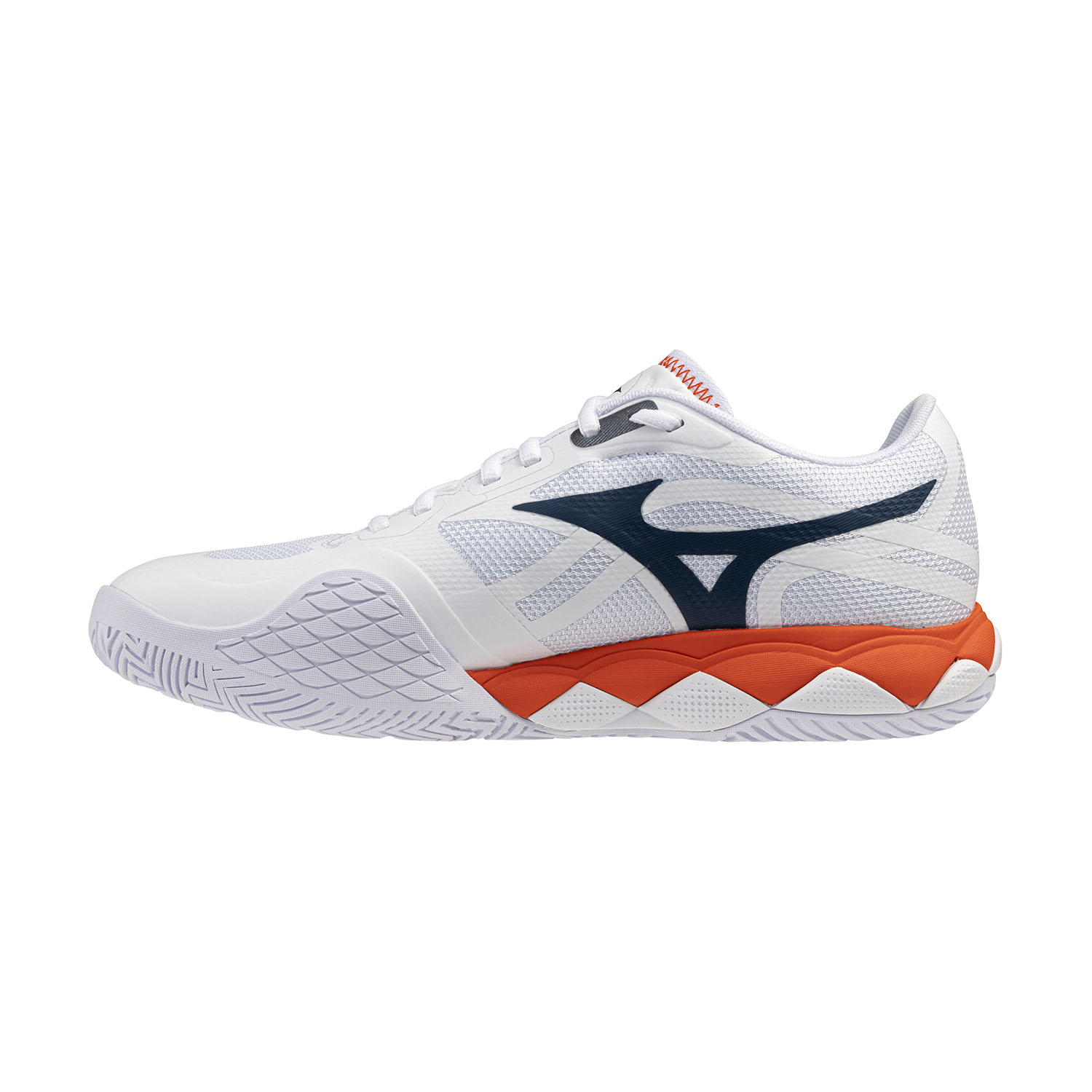 Mizuno Wave Enforce Tour 2 AC - White/Insignia Blue/Orange