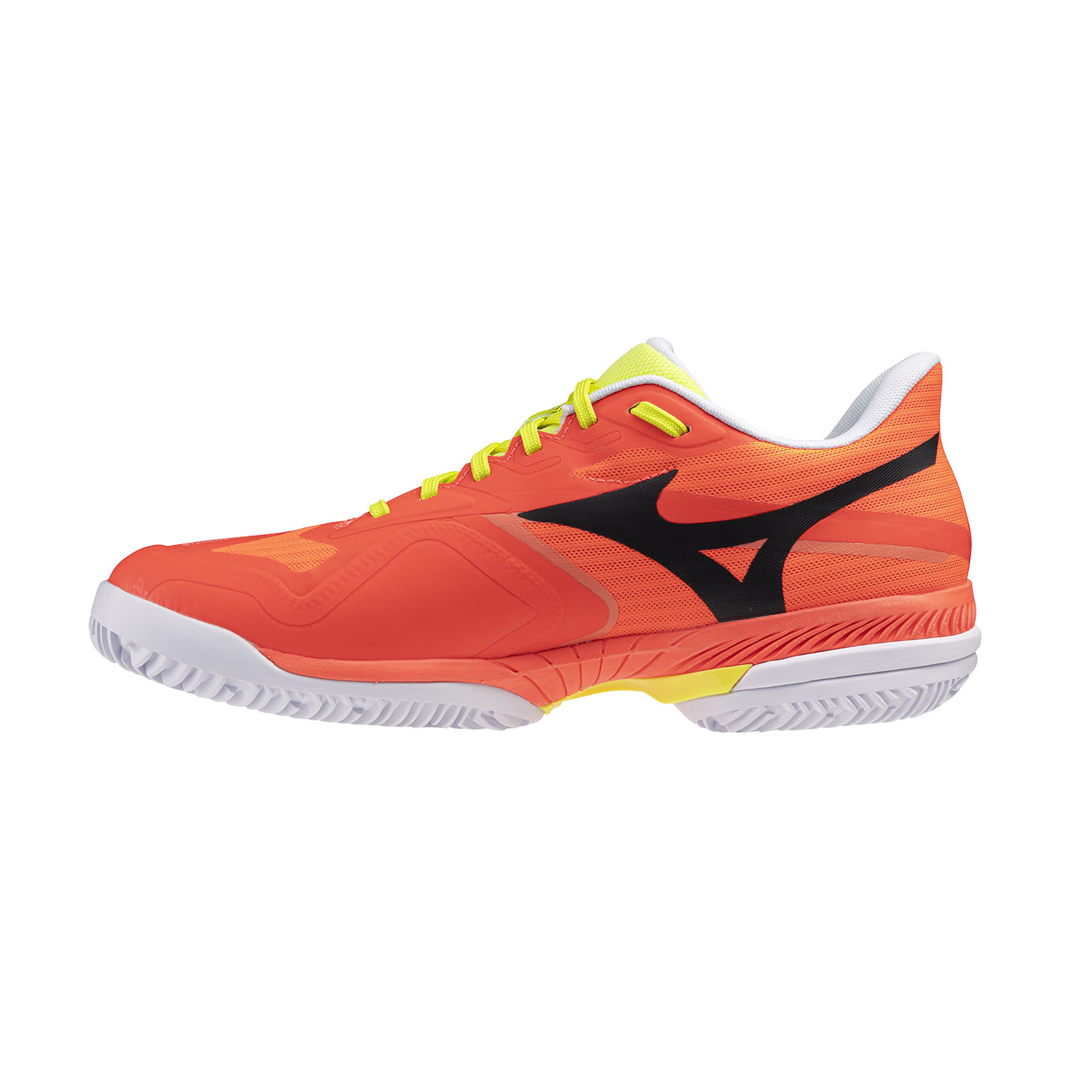 Mizuno Wave Exceed Court Padel - Lava Orange/Black Oyster/Yellow Jasper