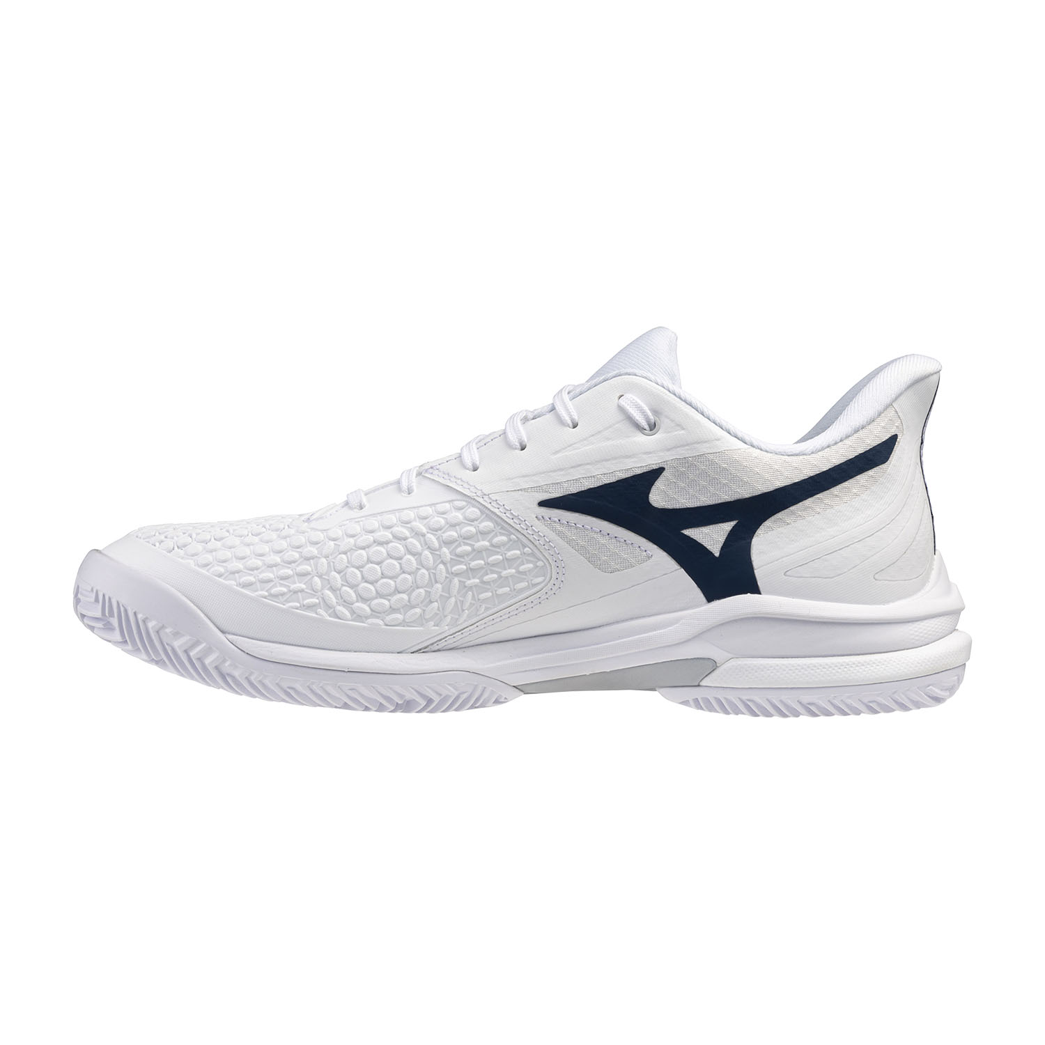 Mizuno Wave Exceed Tour 7 Clay - White/Insignia Blue/Orange