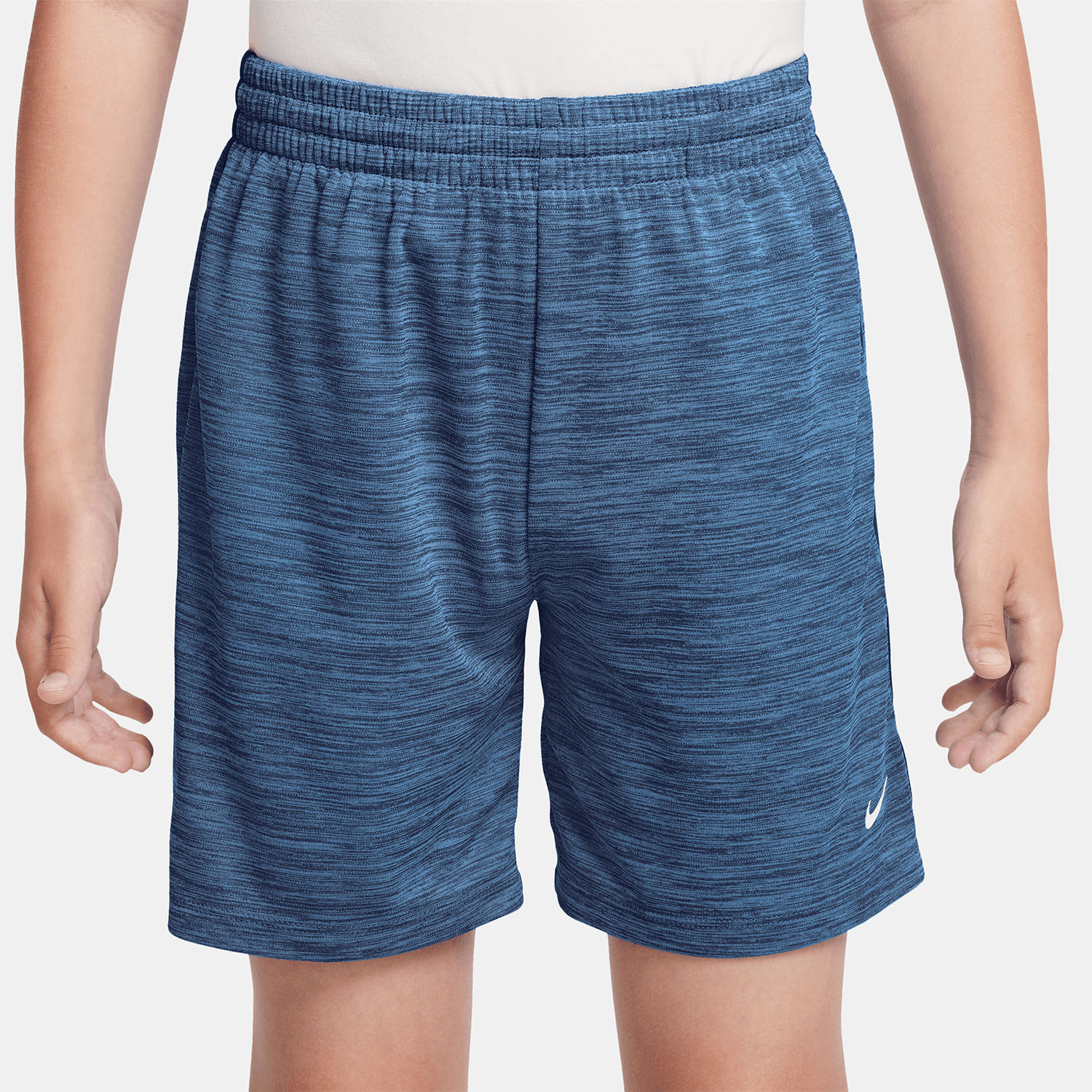 Nike Dri-FIT 5in Shorts Junior - Midnight Navy/Football Blue/White