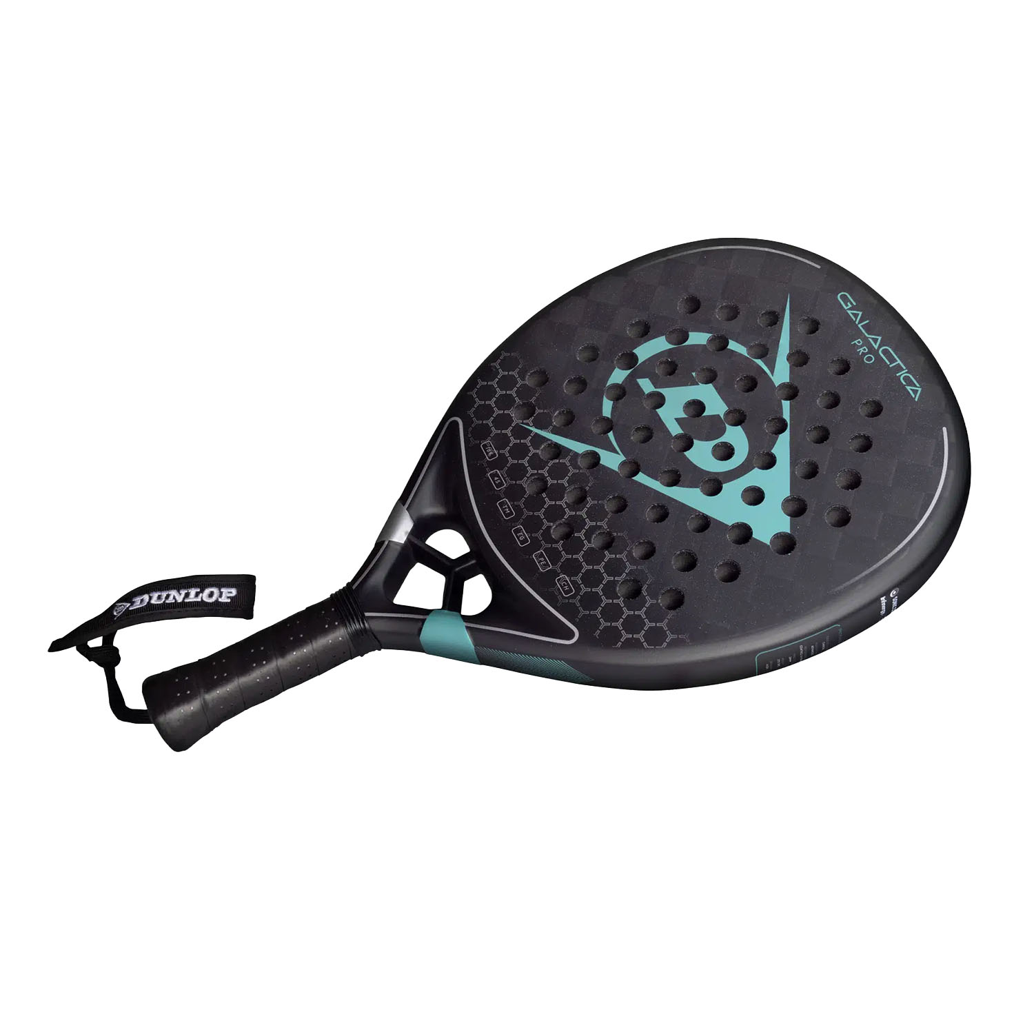 Dunlop GALACTICA PRO Padel - Petrol Green/Silver Foil