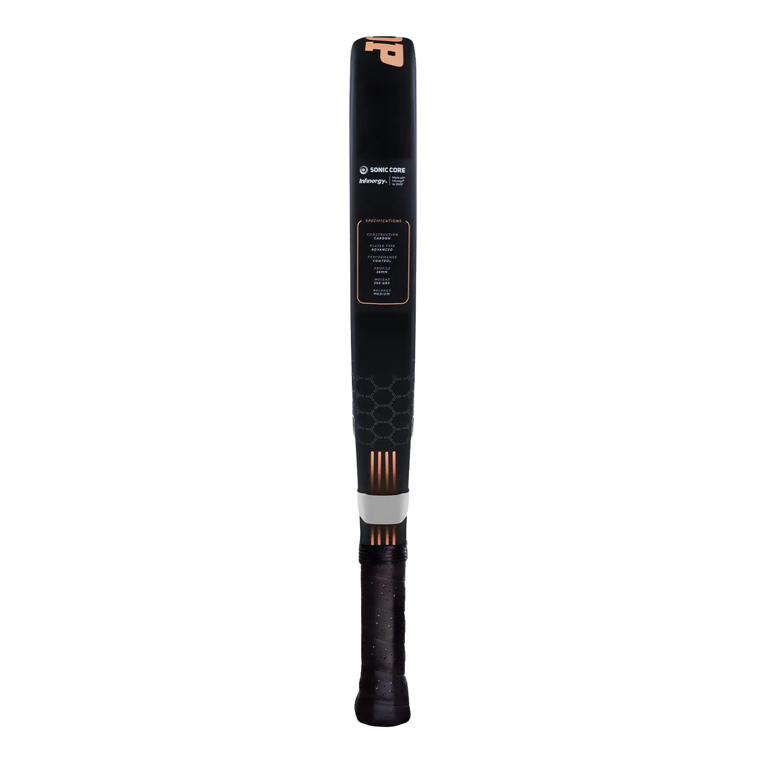 Dunlop GALACTICA OS LITE Padel - Peach/Silver Foil