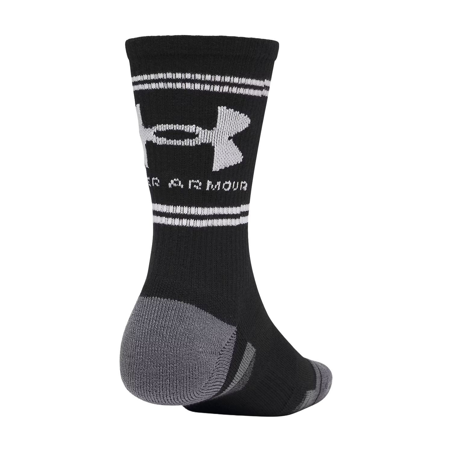 Under Armour Performance Tech Nov x 3 Calcetines - Ultimate Black/White