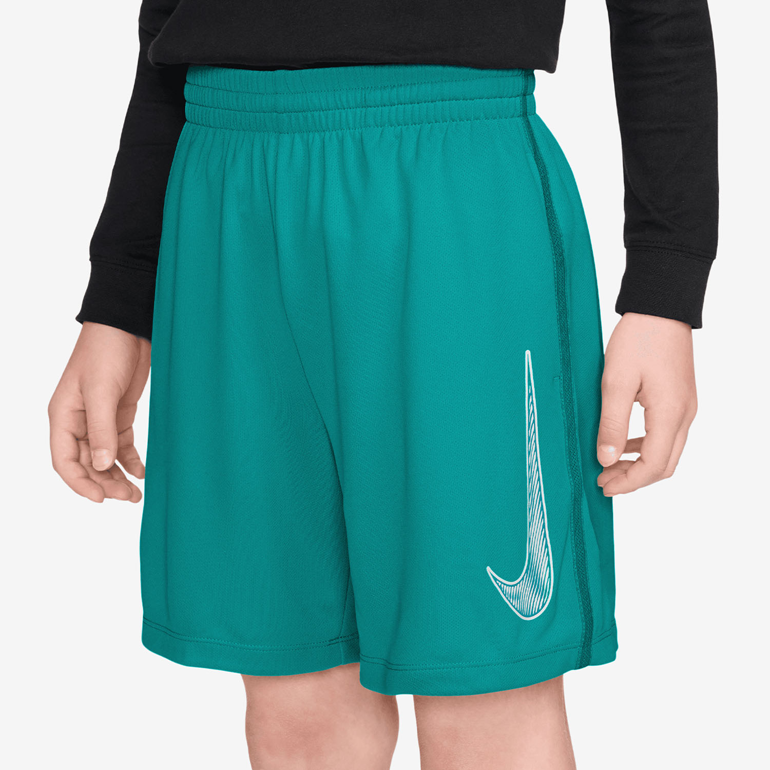 Nike Multi 5in Shorts Niño - Energy/White