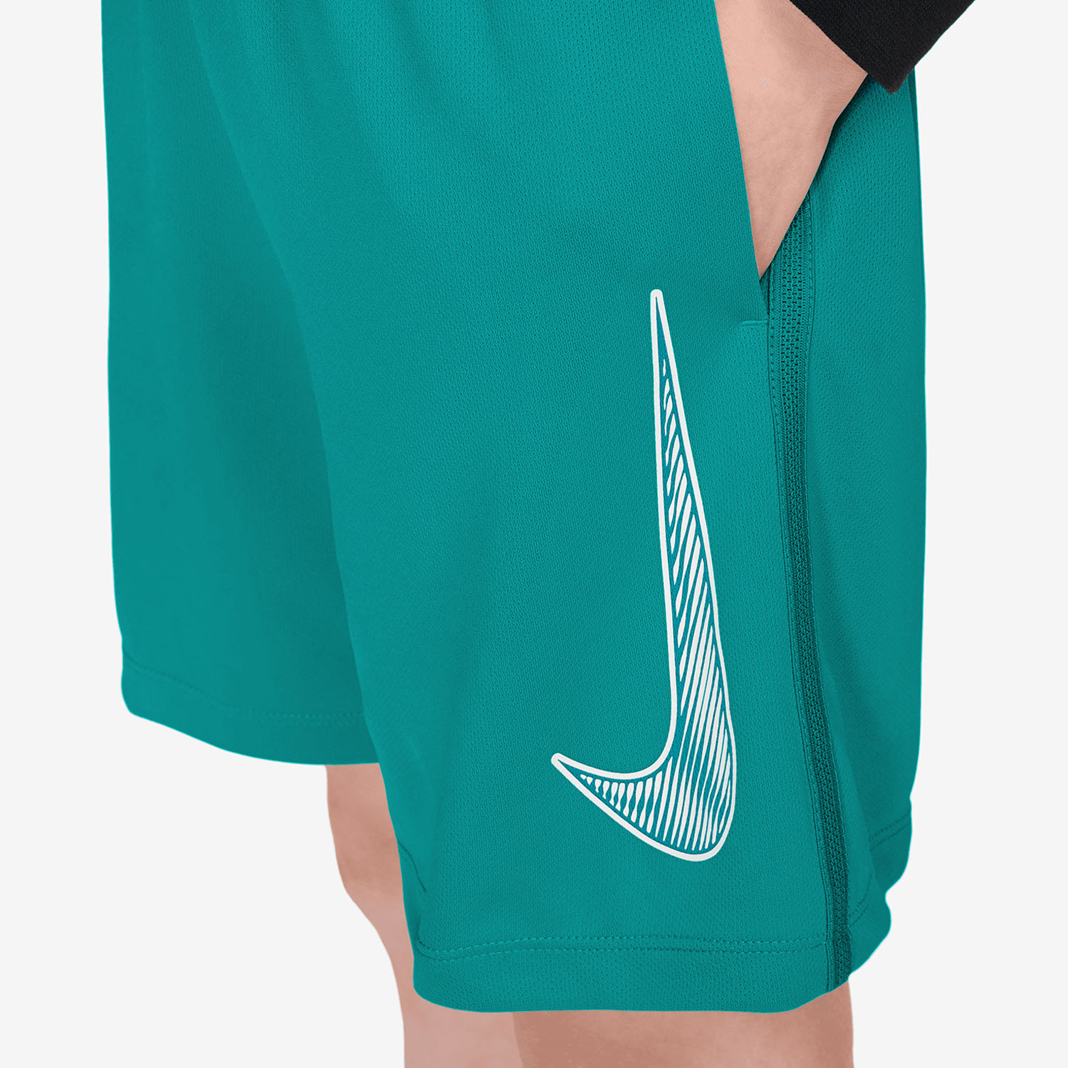 Nike Multi 5in Shorts Niño - Energy/White
