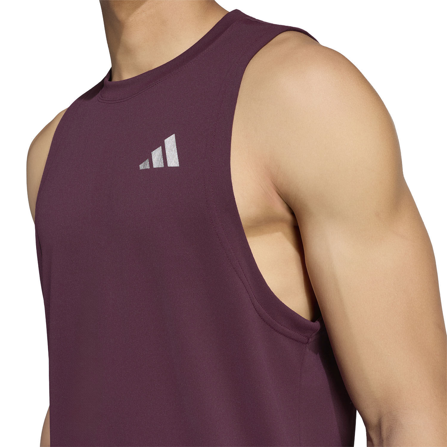 adidas CLIMACOOL+ Tank - Maroon