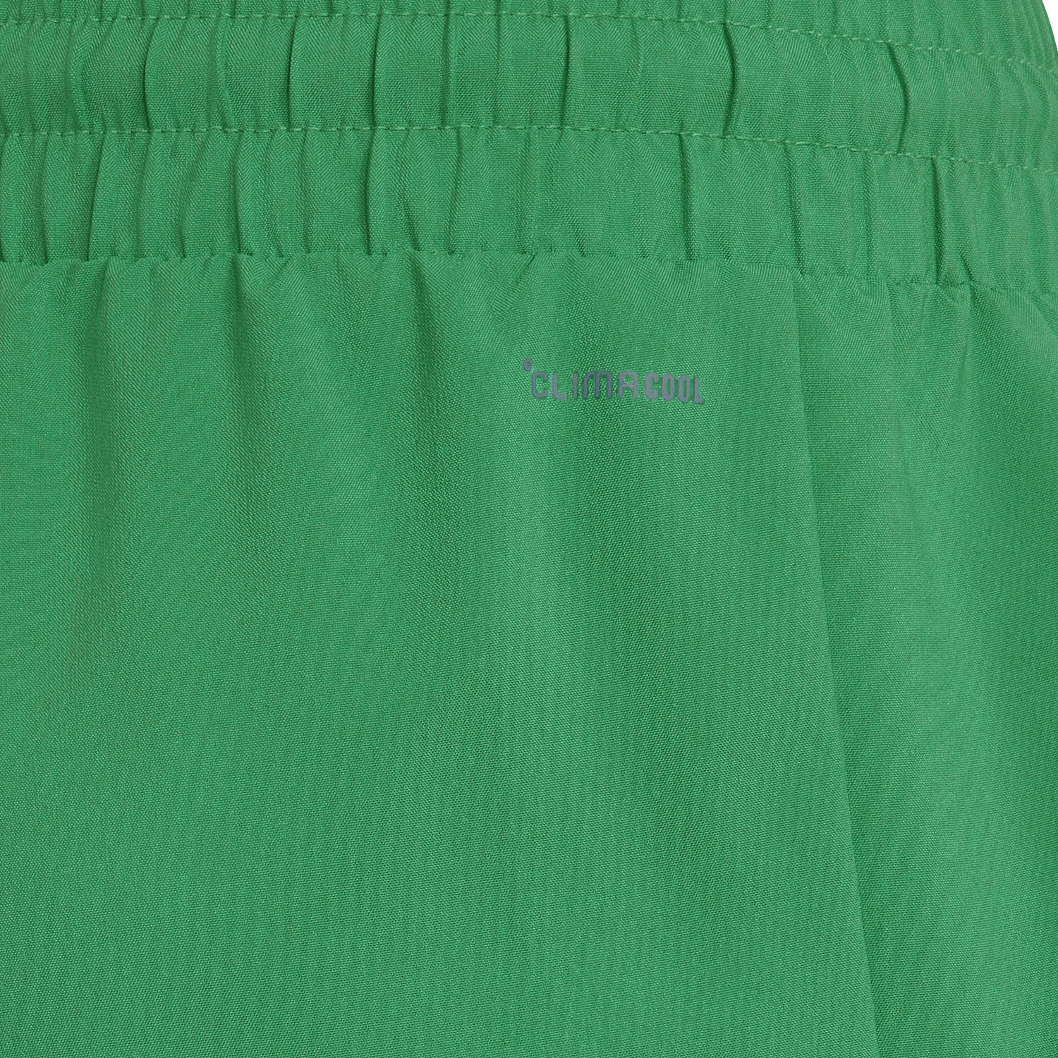 adidas Club 3 Stripes 5in Shorts Boy - Semi Court Green