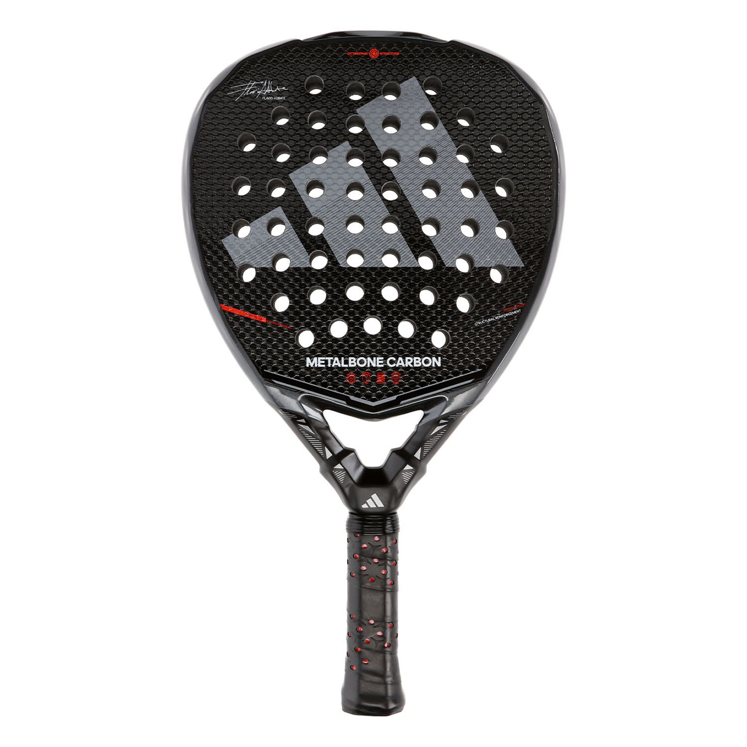 adidas Metalbone Carbon Padel - Black/Red