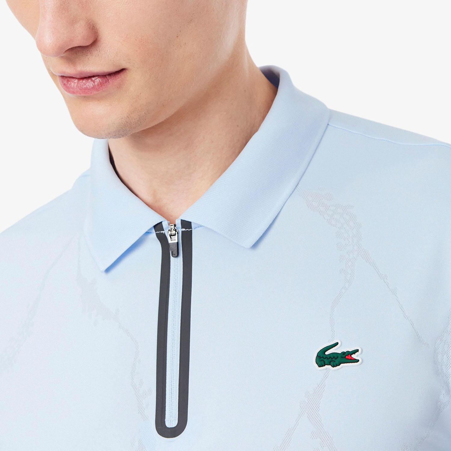 Lacoste Crocodile Polo - Bleu Clair