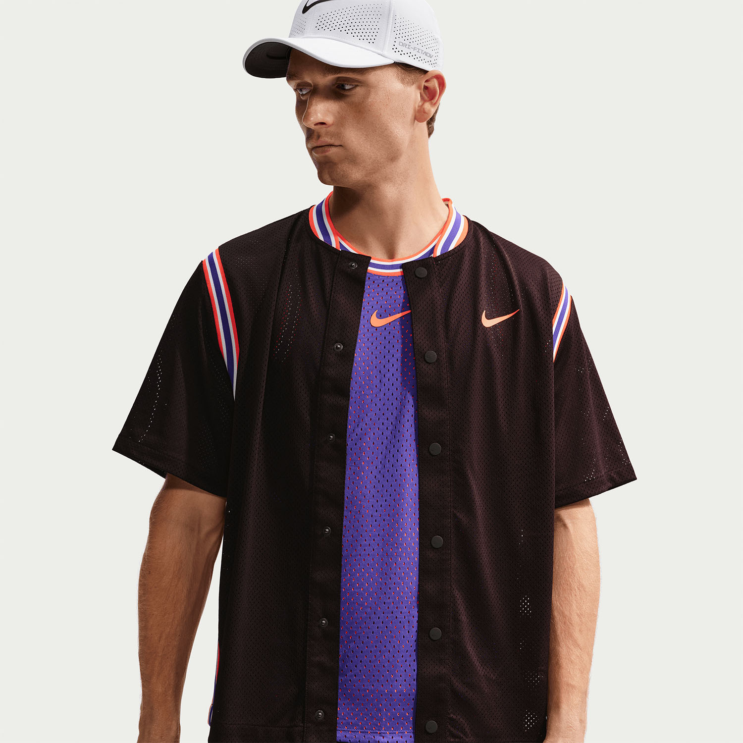 Nike Court Slam Carlos Jacket - Burgundy Ash/Bright Crimson