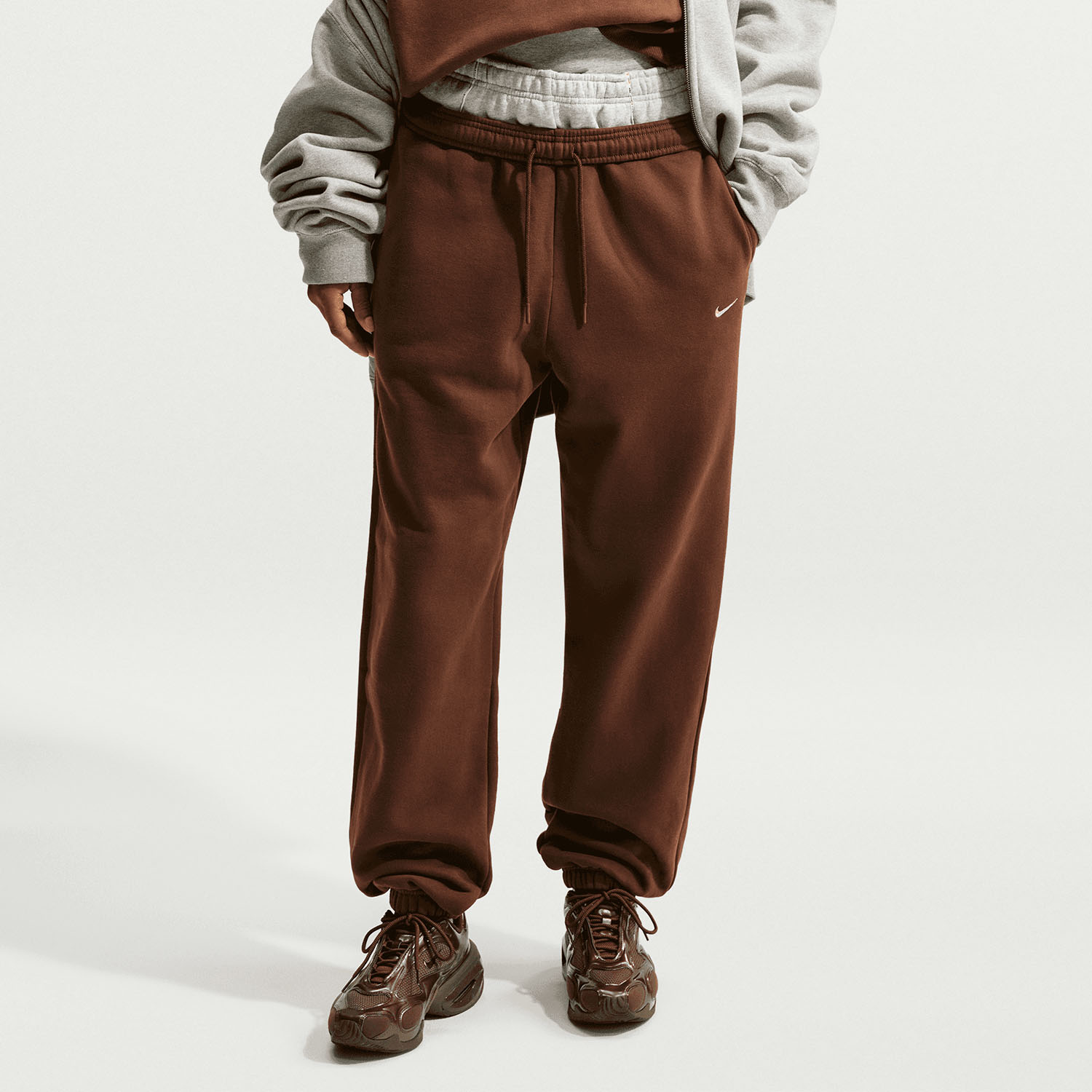 Nike Studio Fleece Pants - Cacao Wow/Sail