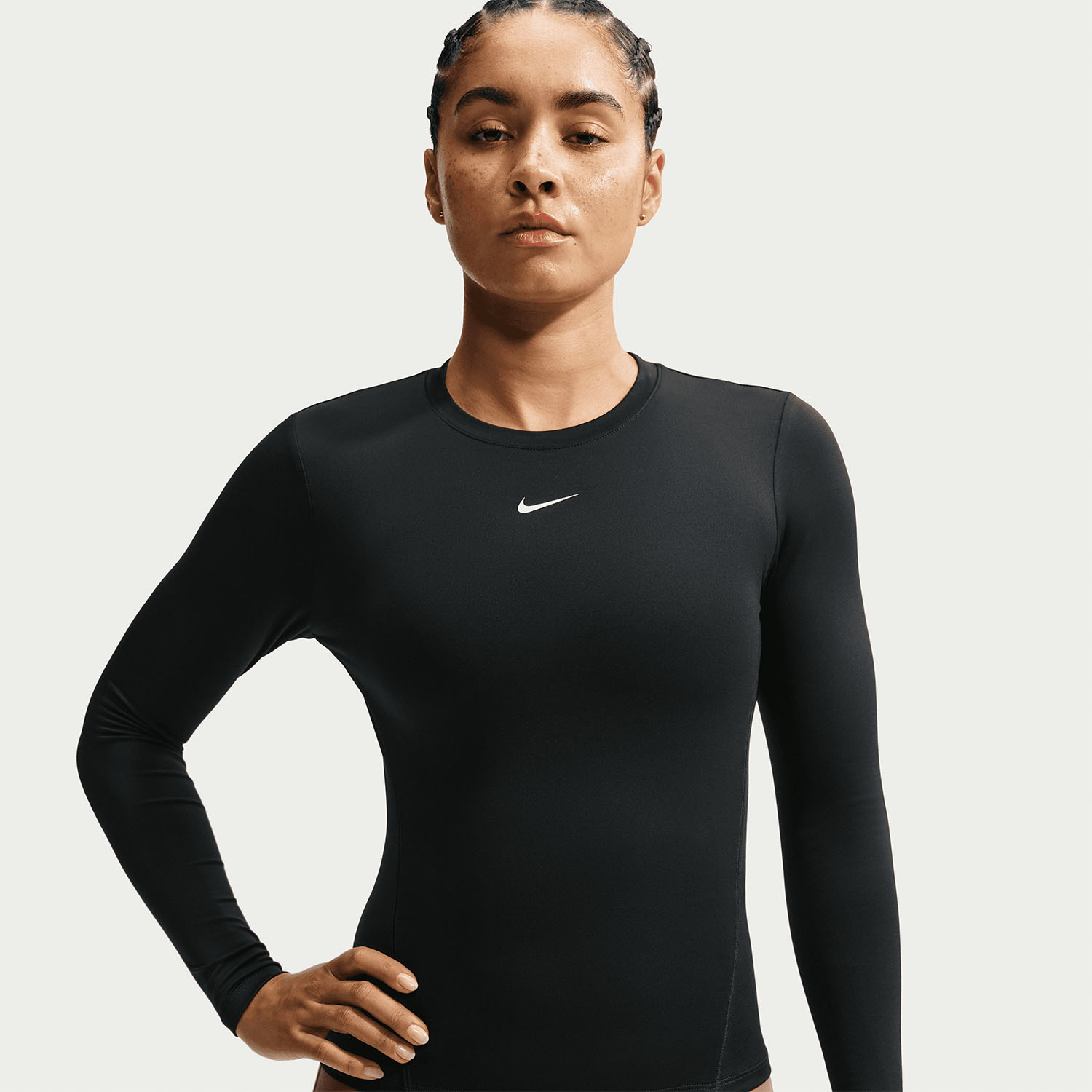 Nike One Dri-FIT Shirt - Black/White