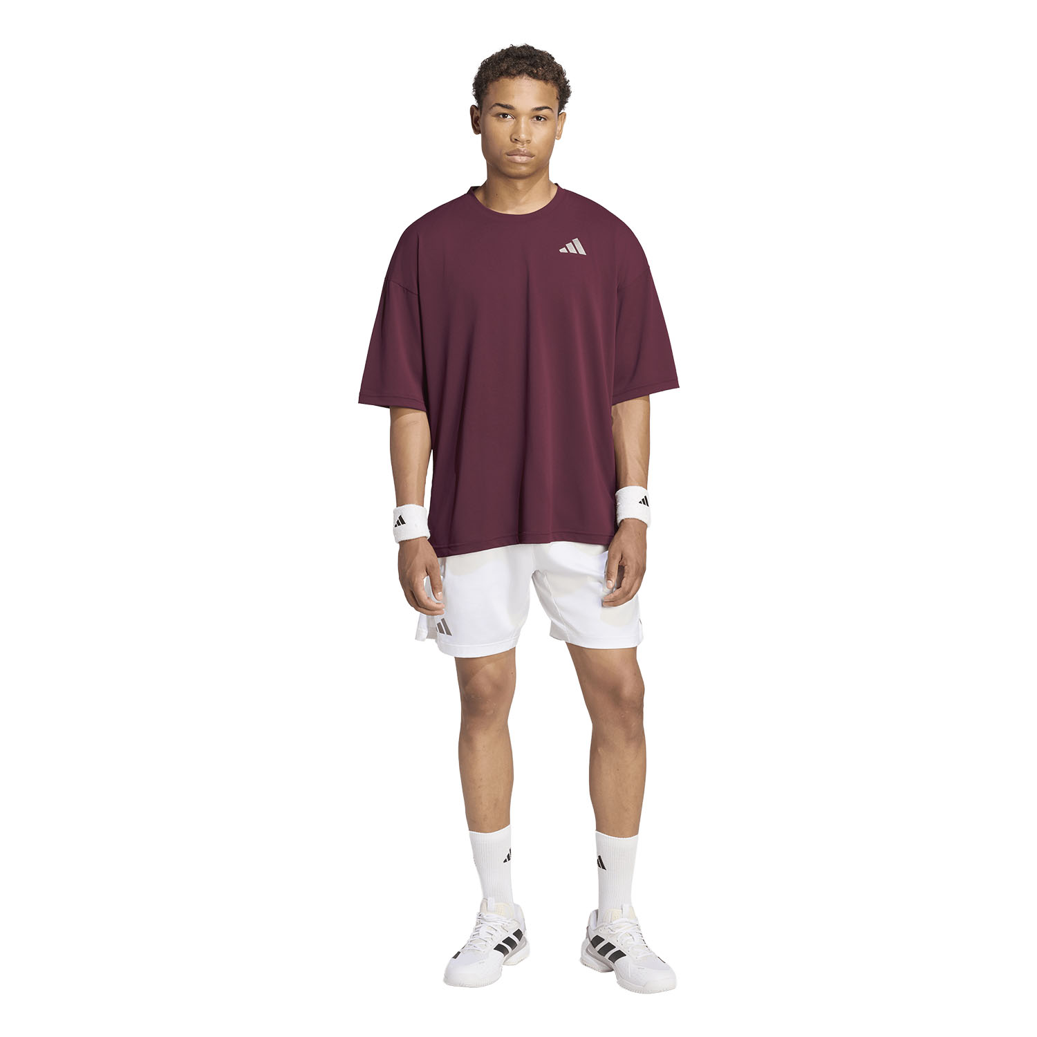 adidas CLIMACOOL+ Pro T-Shirt - Maroon