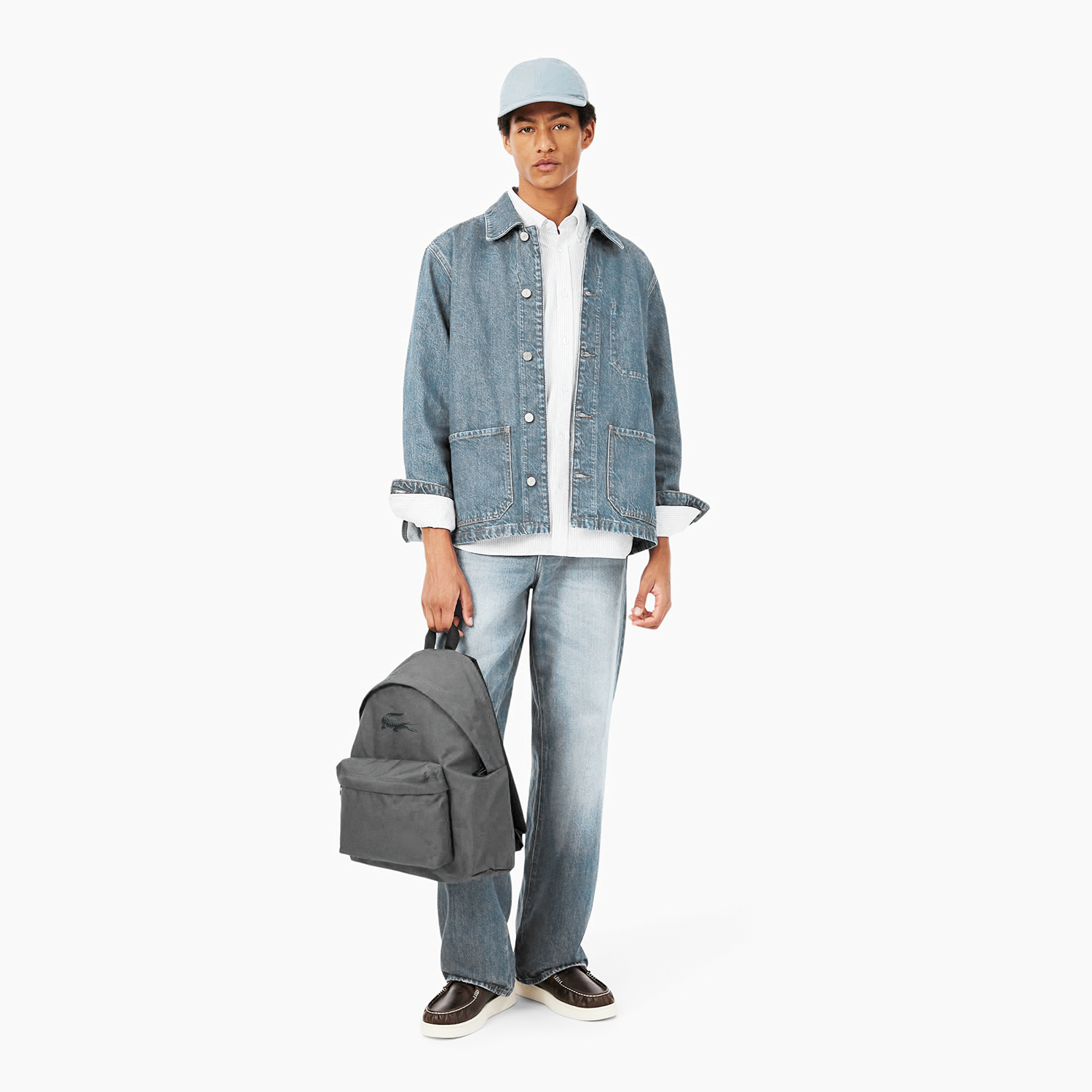 Lacoste Croc Backpack - December Sky Noir