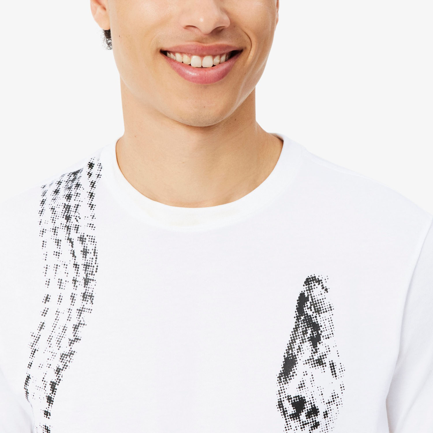 Lacoste X Daniil Medvedev Graphic T-Shirt - Blanc