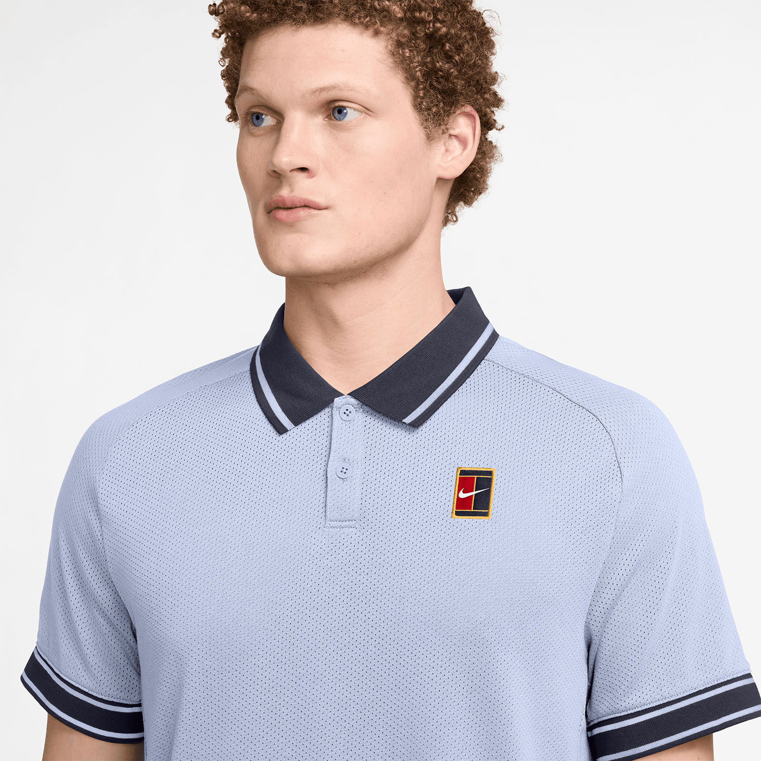 Nike Court Heritage Pro Polo - Palest Purple/Gridiron