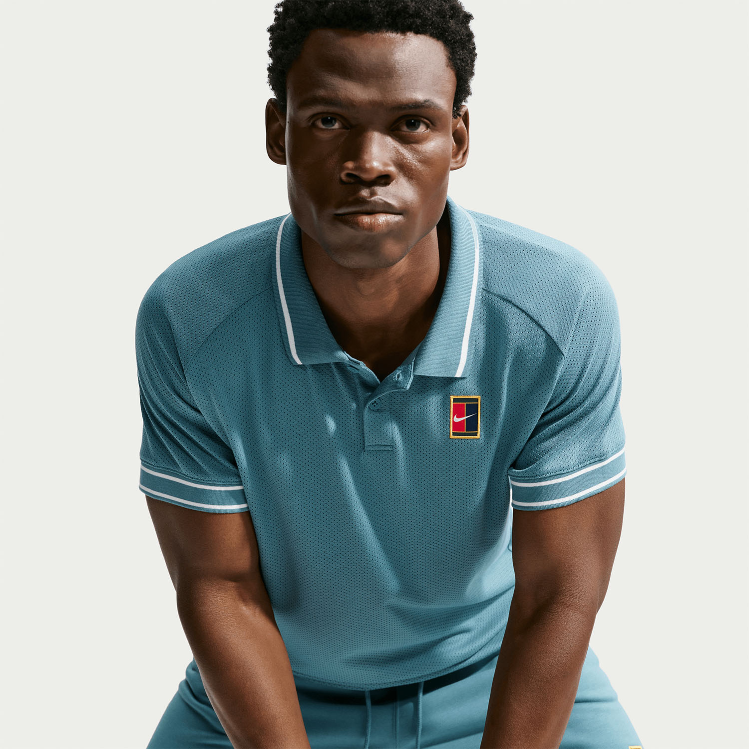 Nike Court Heritage Pro Polo - Smokey Blue