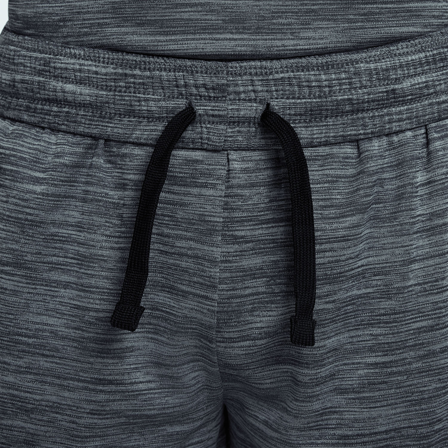 Nike Dri-FIT 5in Shorts Niños - Black/Light Smoke Grey/Black/White
