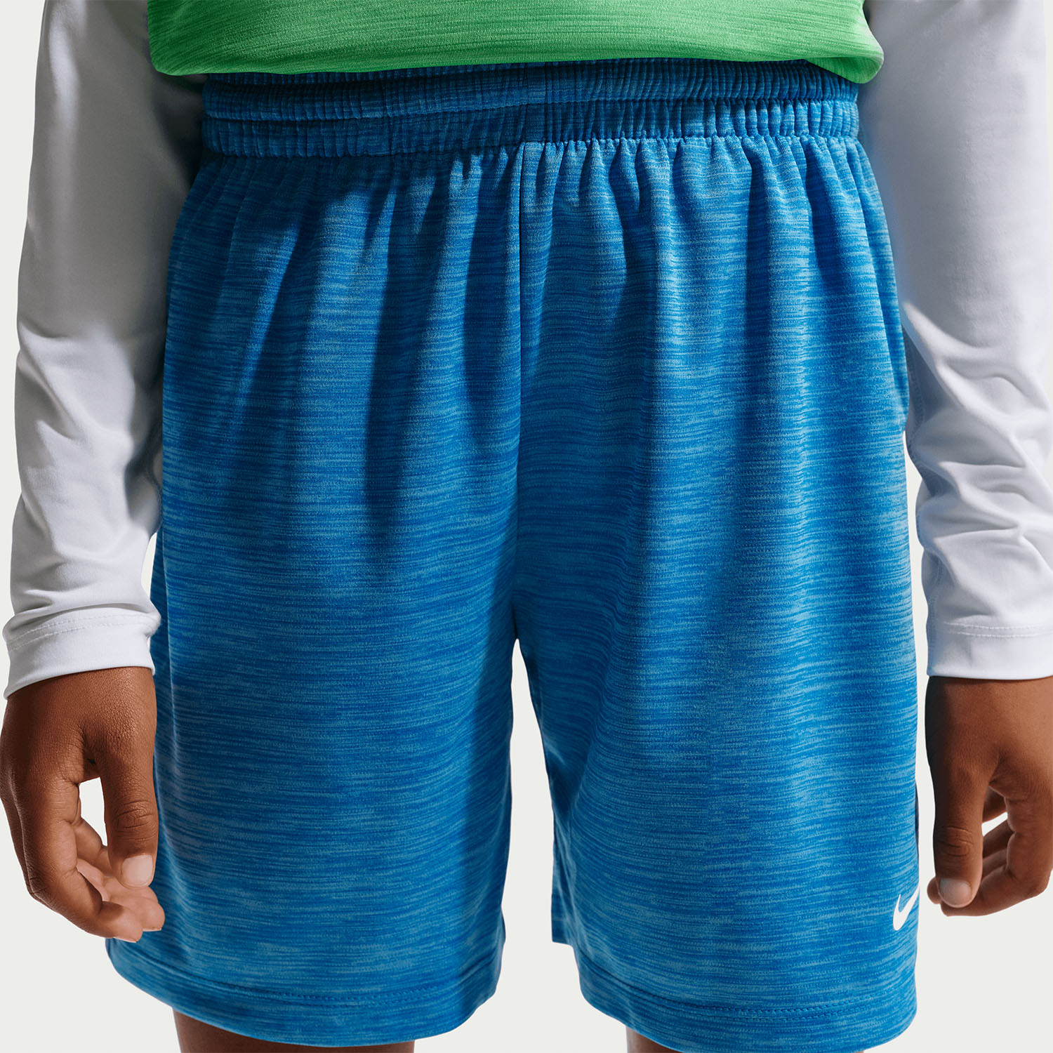 Nike Dri-FIT 5in Shorts Junior - Light Photo Blue/Football Blue/White
